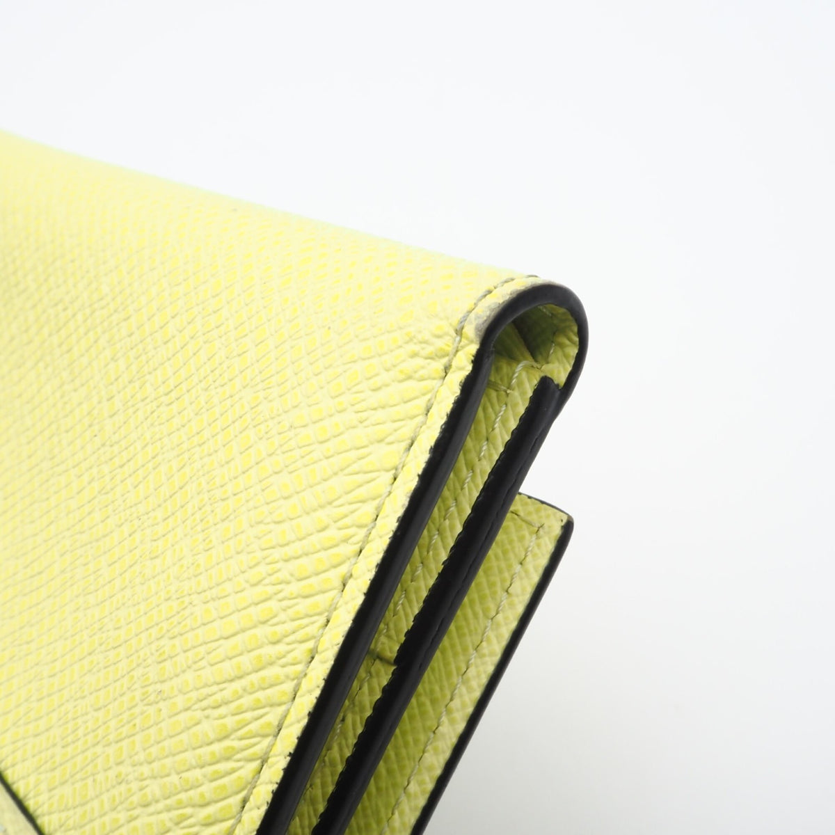 Louis Vuitton Taigarama Yellow Coated Canvas Wallet (Tri-Fold) (Pre-Owned)
