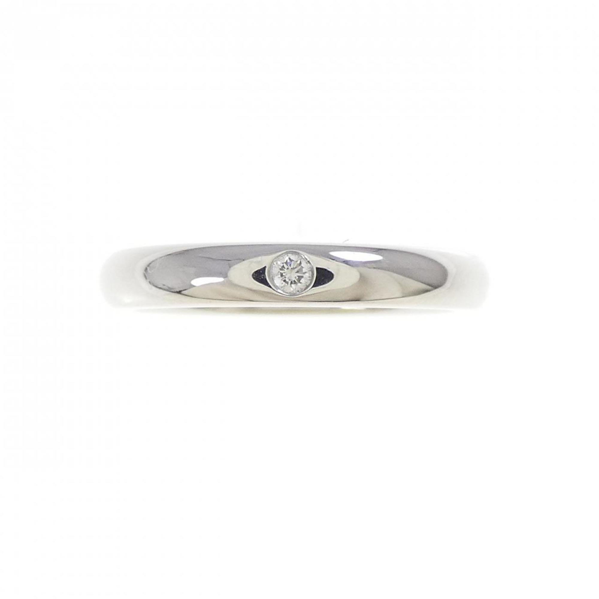 Tiffany Platinum Platinum 950 Band Ring (Pre-Owned)