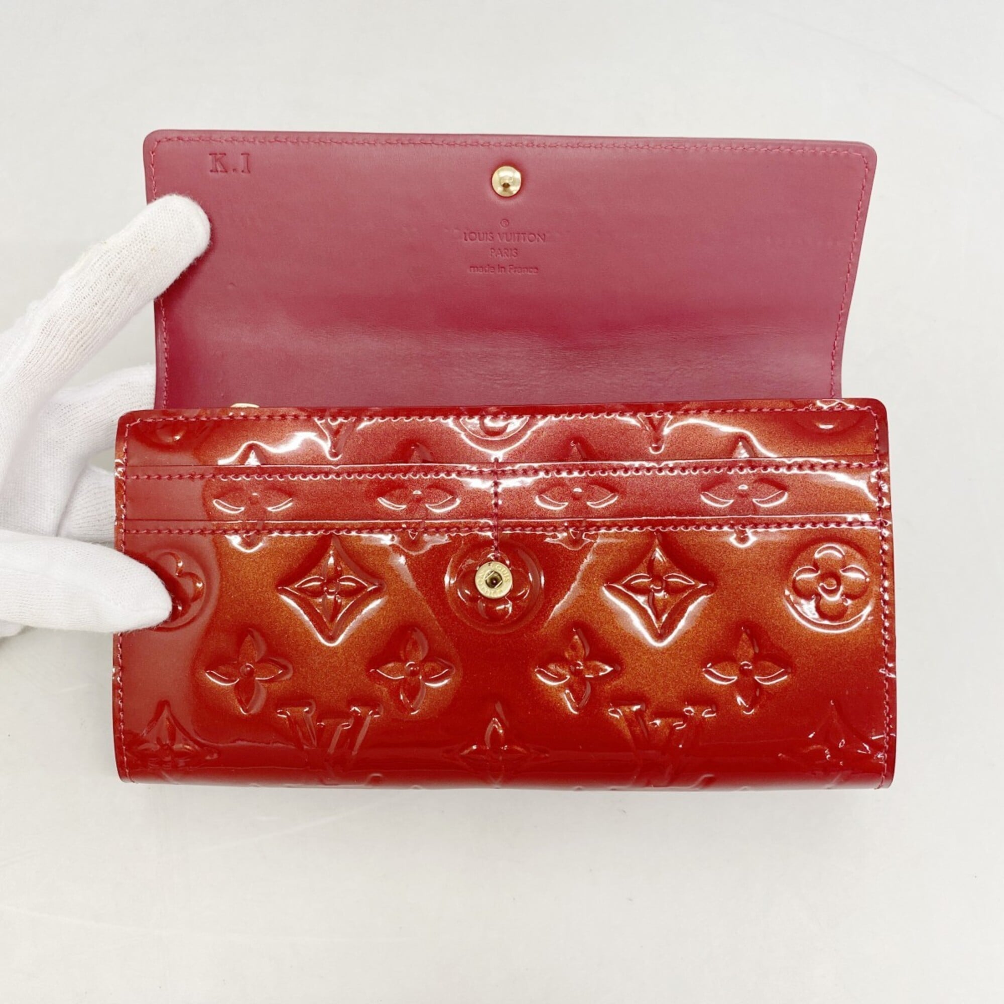 Louis Vuitton Pomme D'amour Long Wallet (Bi-Fold) (Pre-Owned)