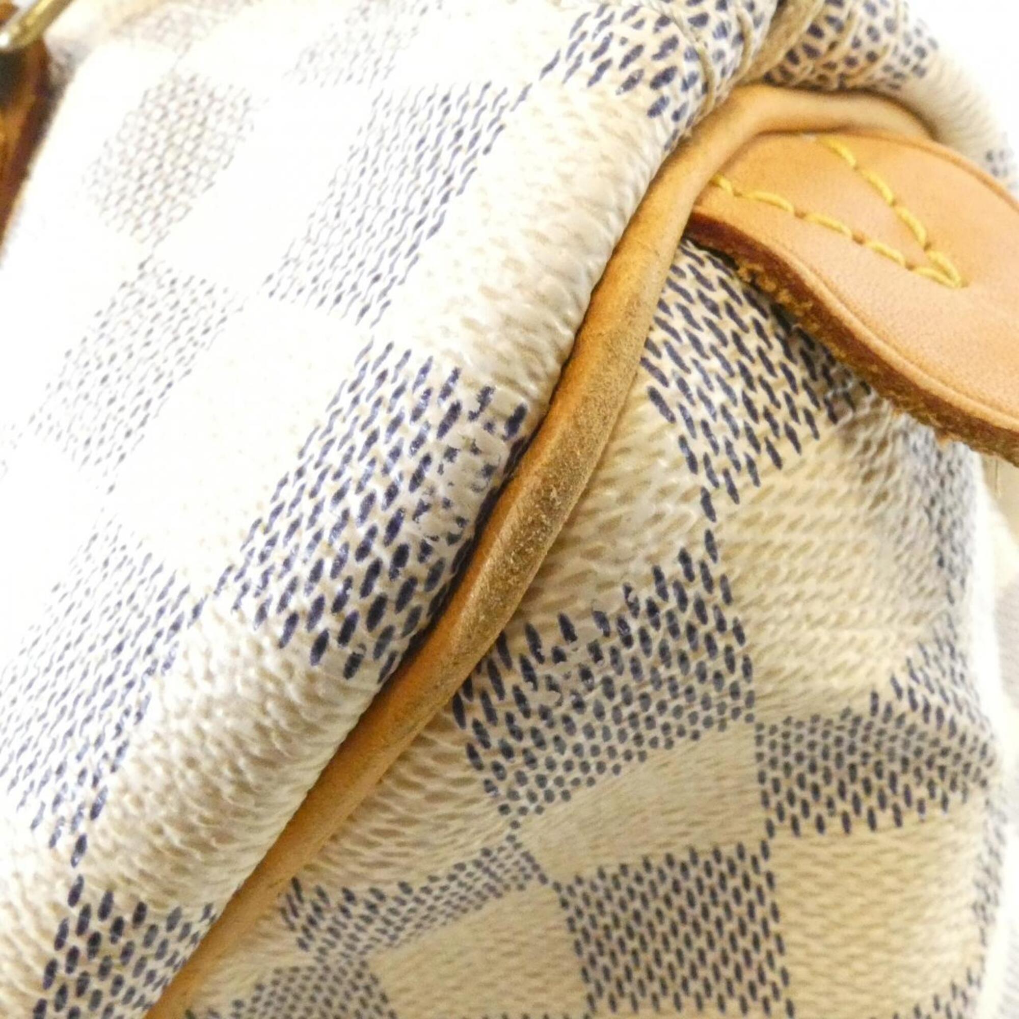 Louis Vuitton Azur Coated Canvas Boston Bag (Pre-Owned)