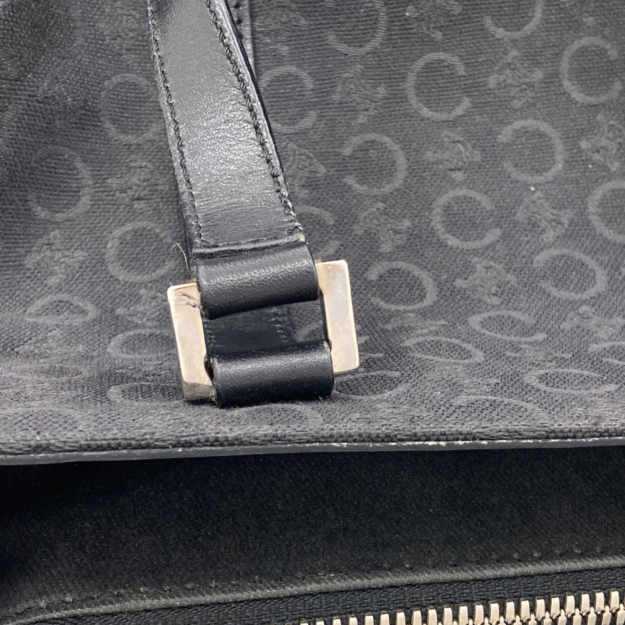 Celine Black Canvas Tote Bag (Pre-Owned)