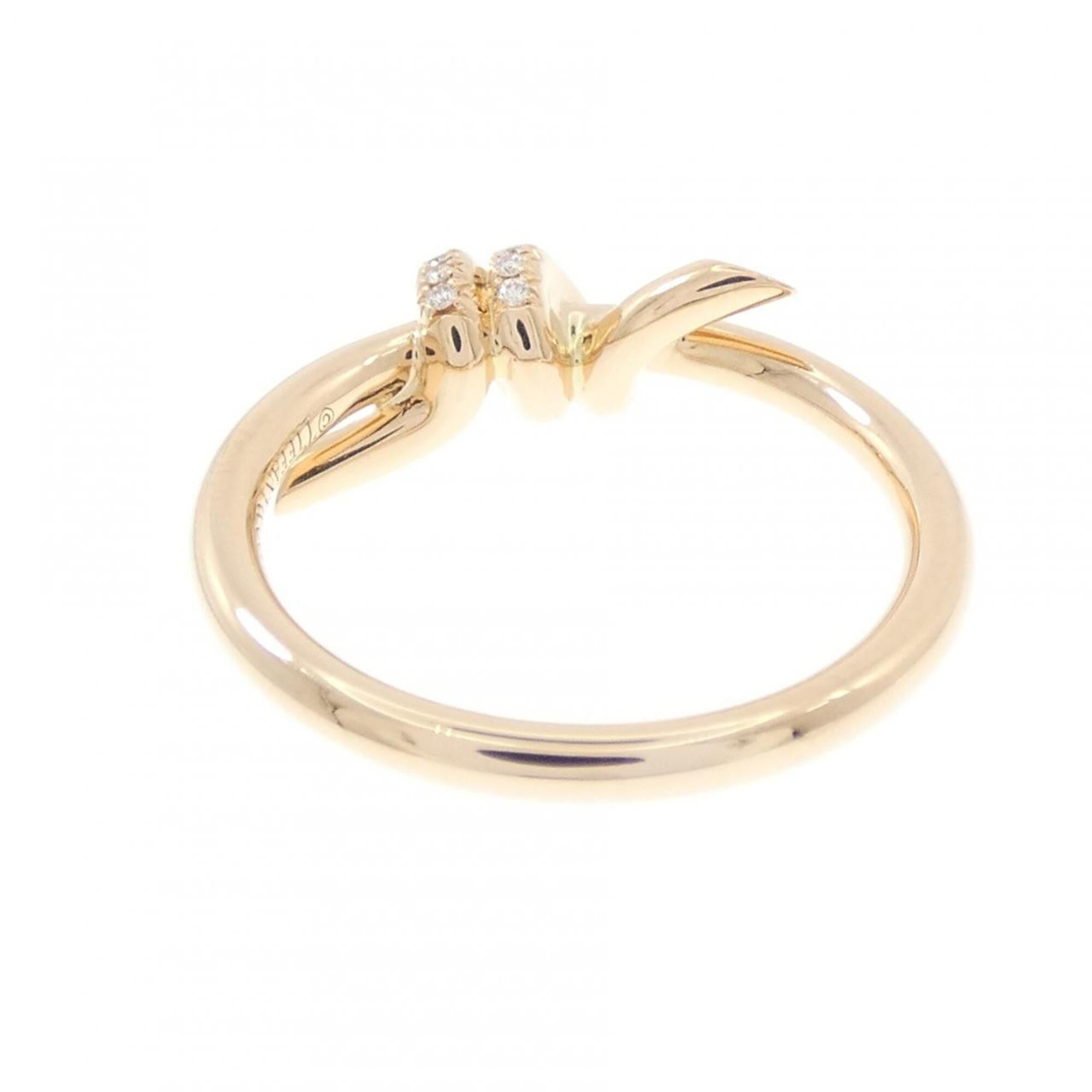 Tiffany Pink Gold (18K) Band Ring (Pre-Owned)
