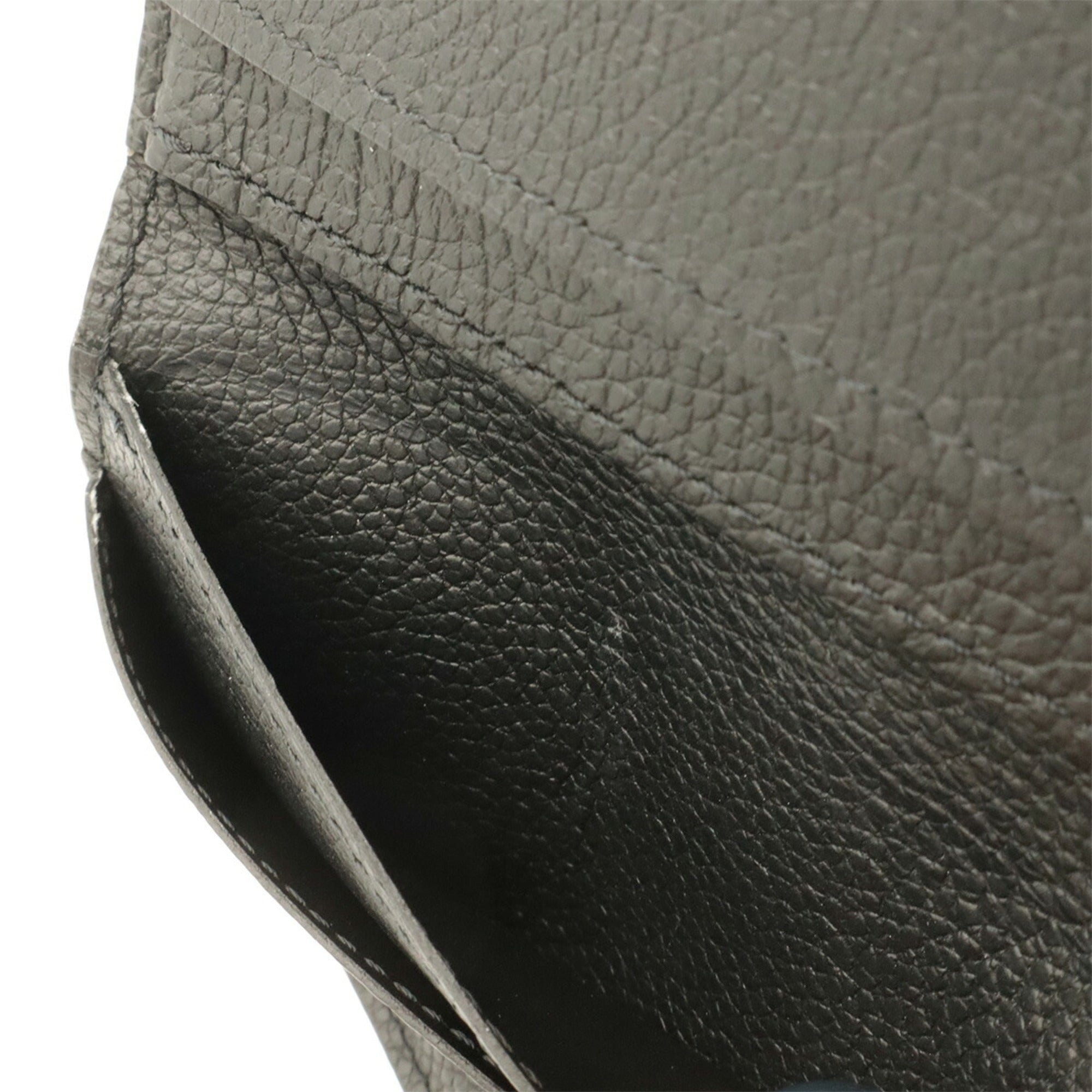 Louis Vuitton Black Noir Monogram Empreinte Wallet (Tri-Fold) (Pre-Owned)