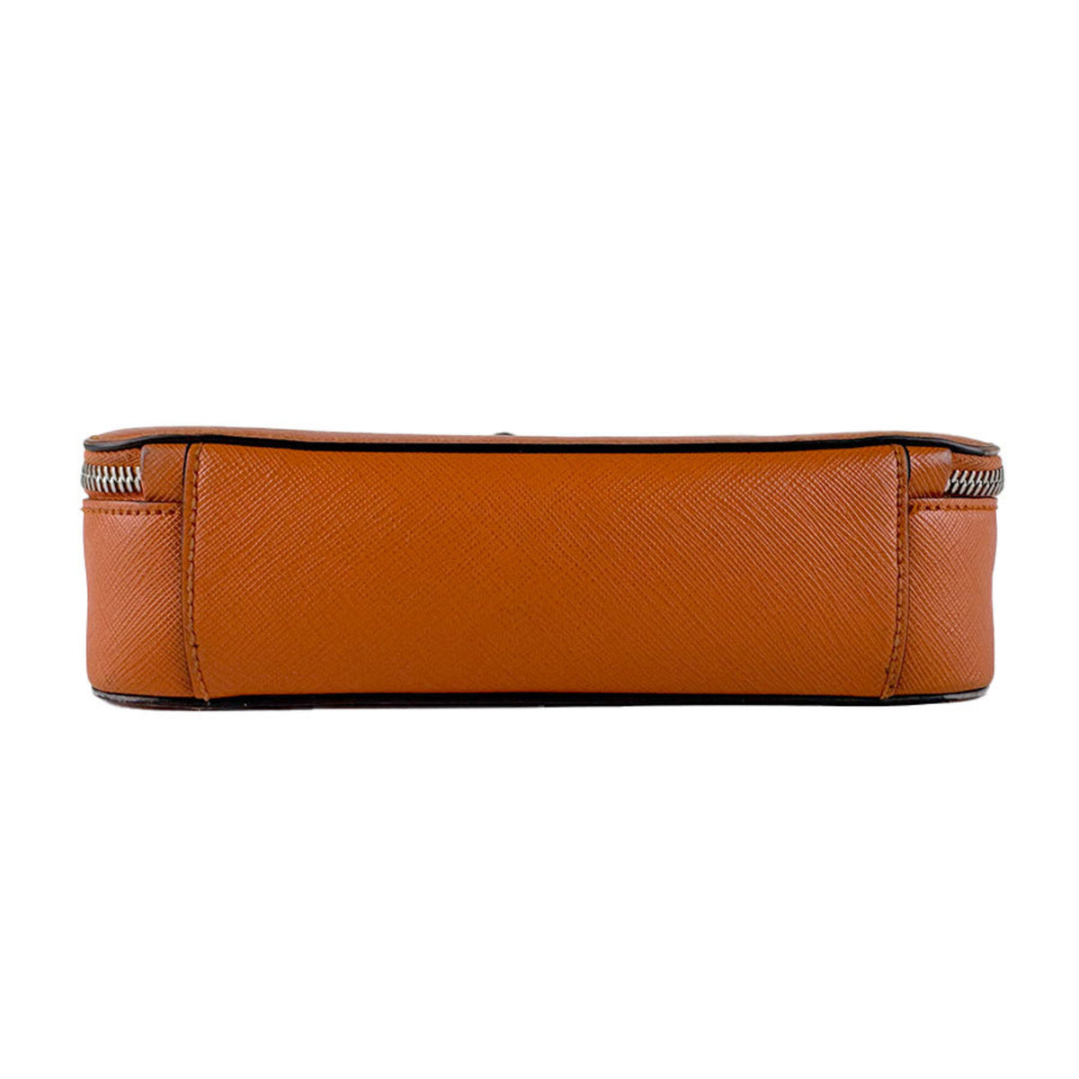 Prada Orange Leather Shoulder Bag (Pre-Owned)