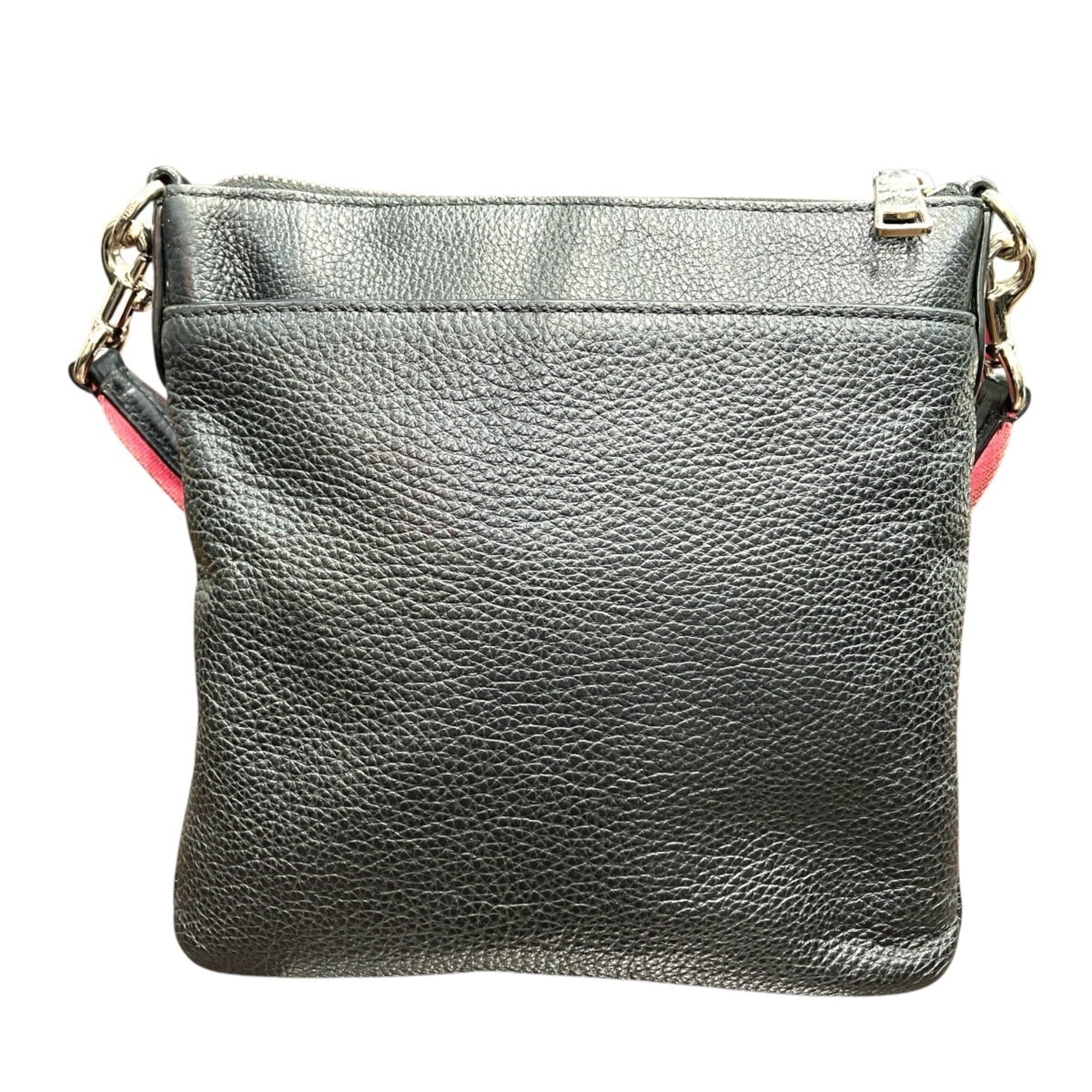 Coach Black Leather Shoulder Bag (Pre-Owned)