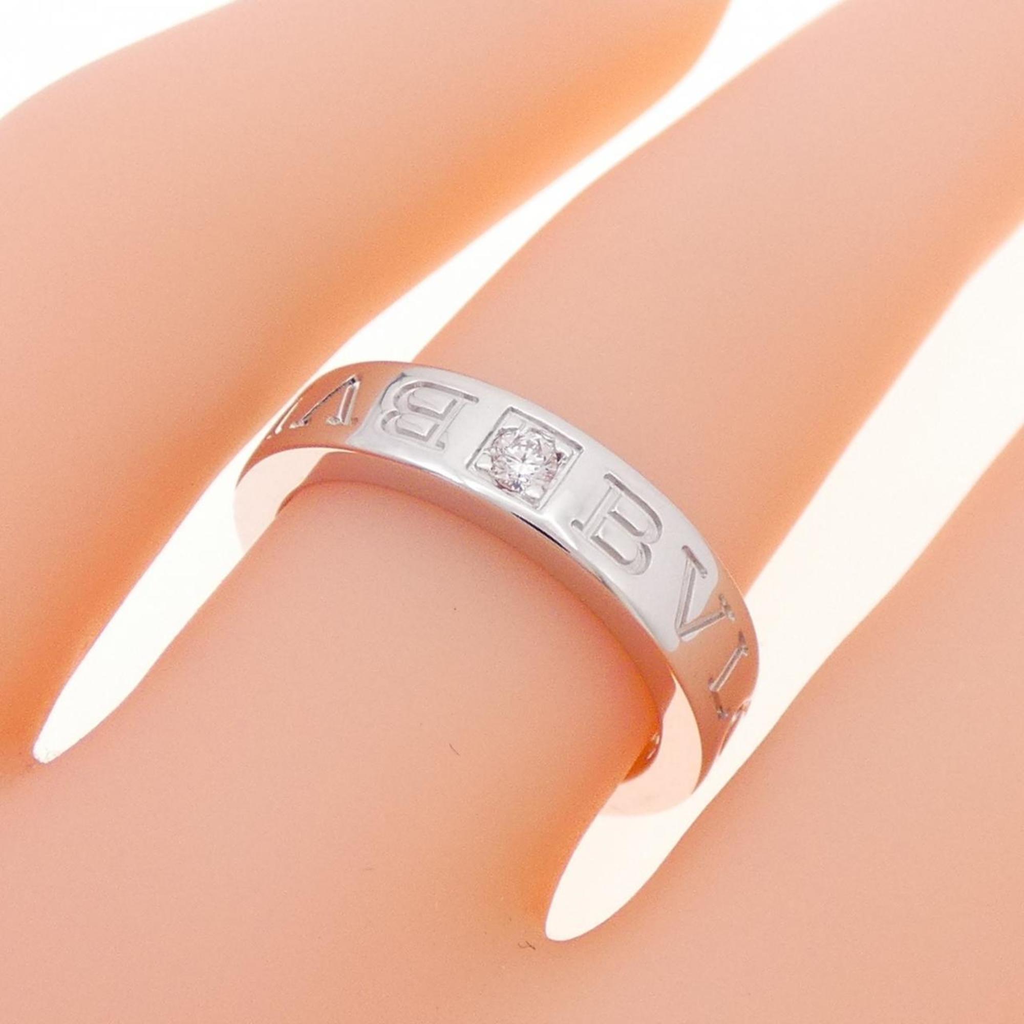 Bvlgari White Gold (18K) Band Ring (Pre-Owned)
