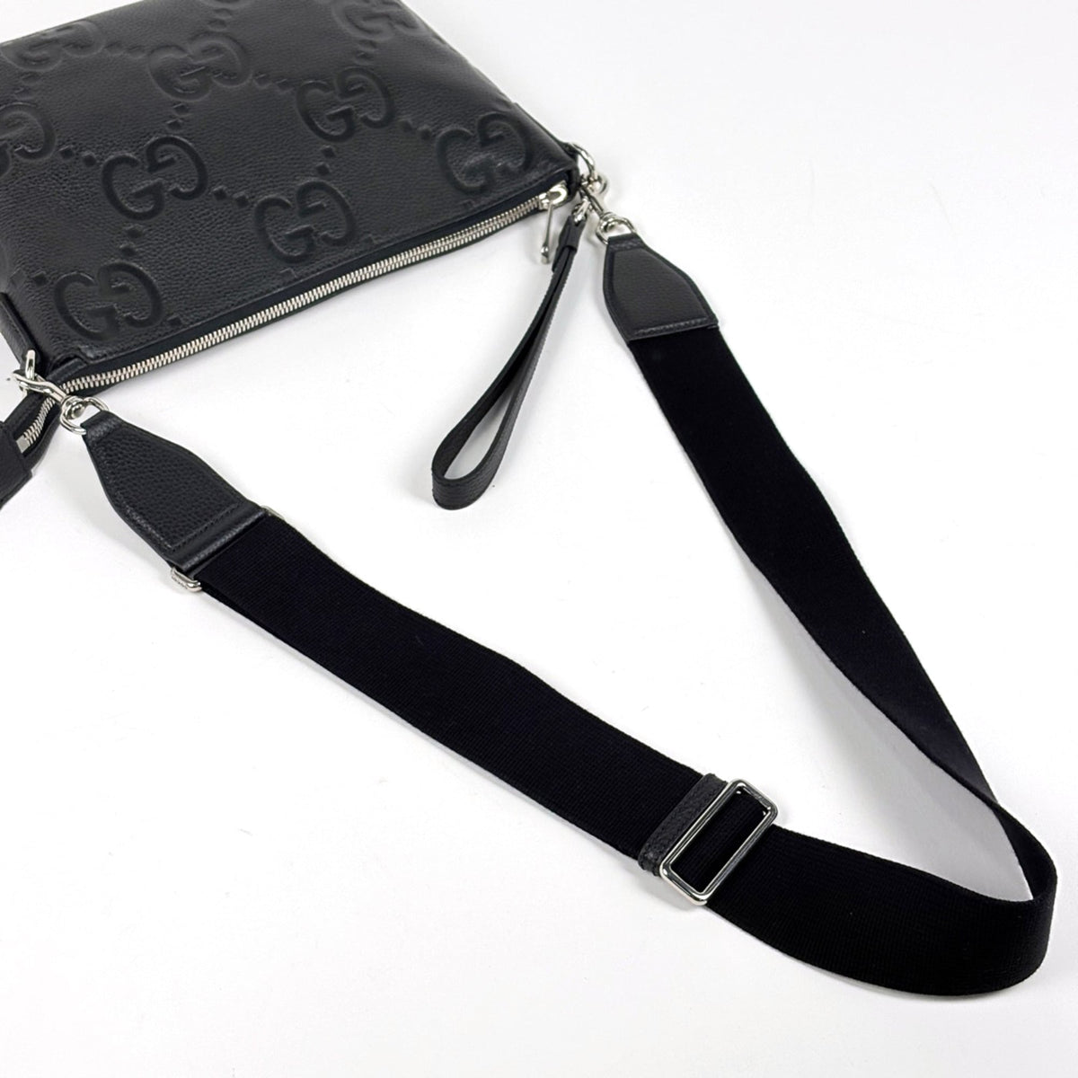 Gucci Black Leather Shoulder Bag (Pre-Owned)