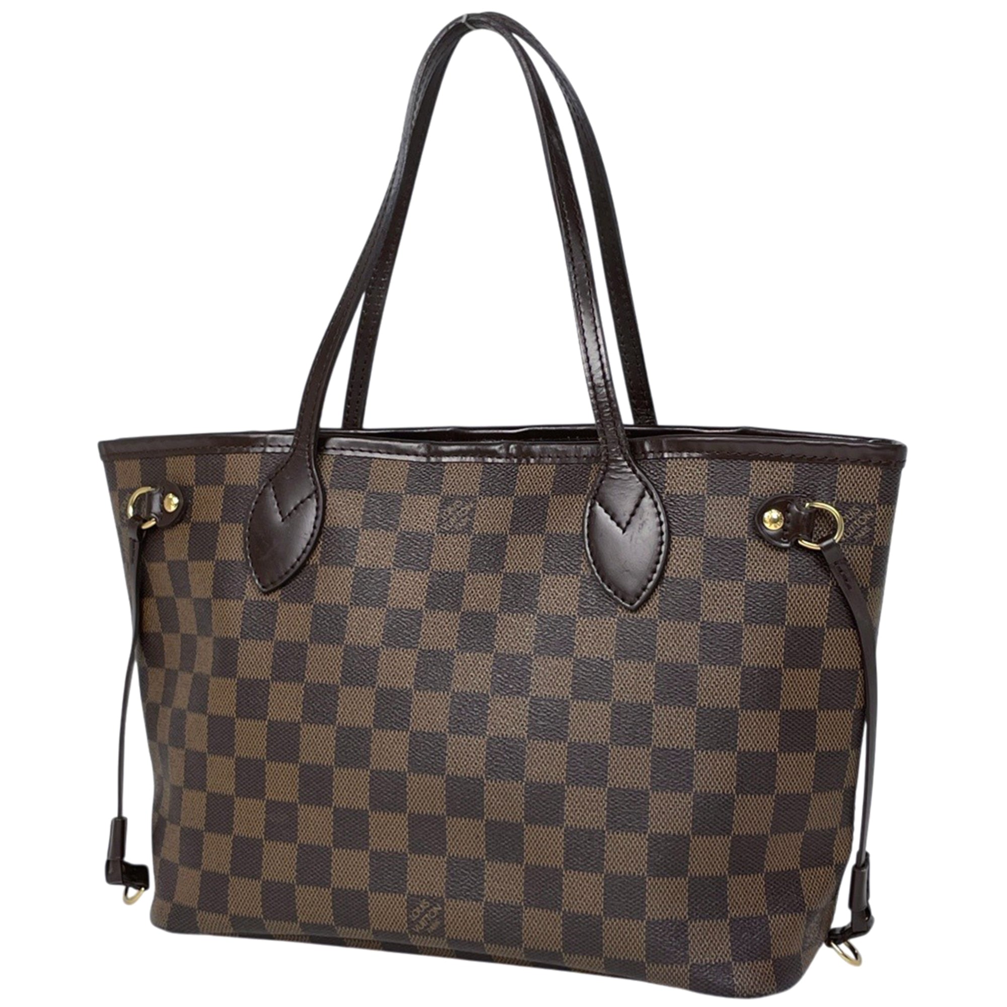 Louis Vuitton Damier Brown Damier Canvas Handbag Tote Bag (Pre-Owned)