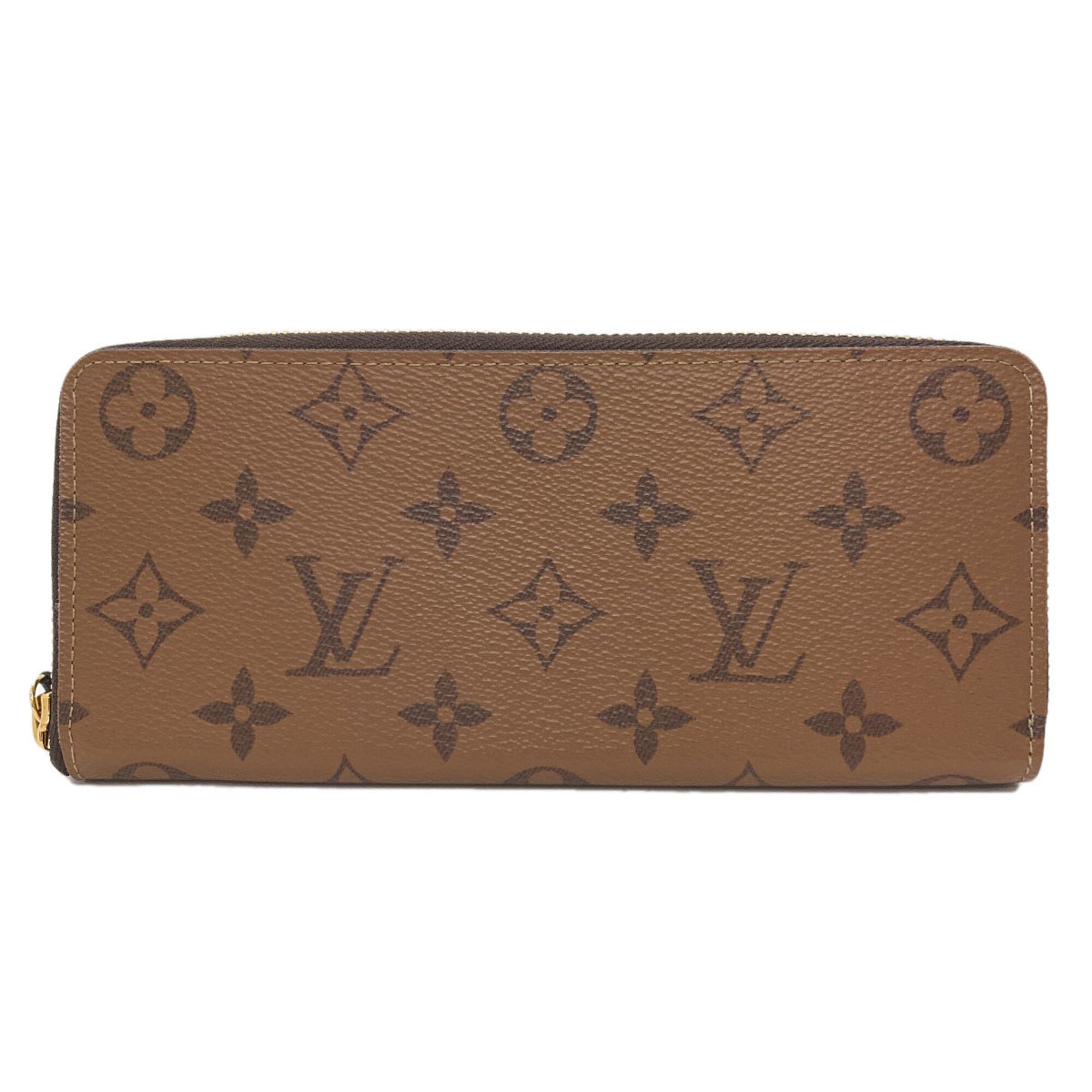 Louis Vuitton Monogram Reverse Monogram Reverse Monogram Reverse Long Wallet (Bi-Fold) (Pre-Owned)
