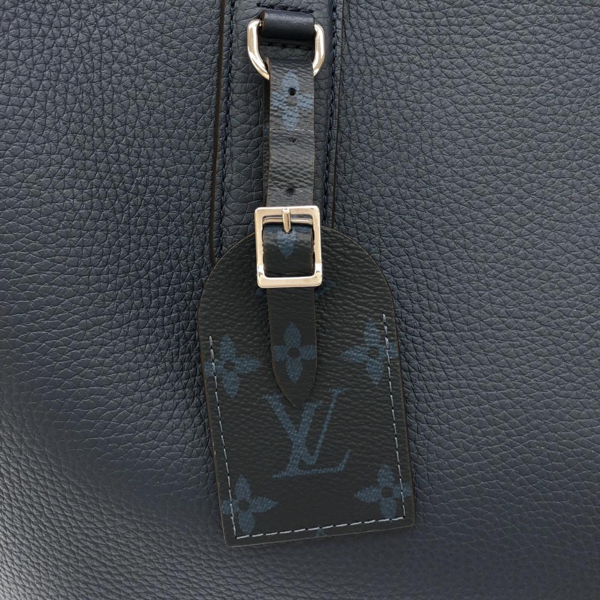 Louis Vuitton Navy Handbag (Pre-Owned)