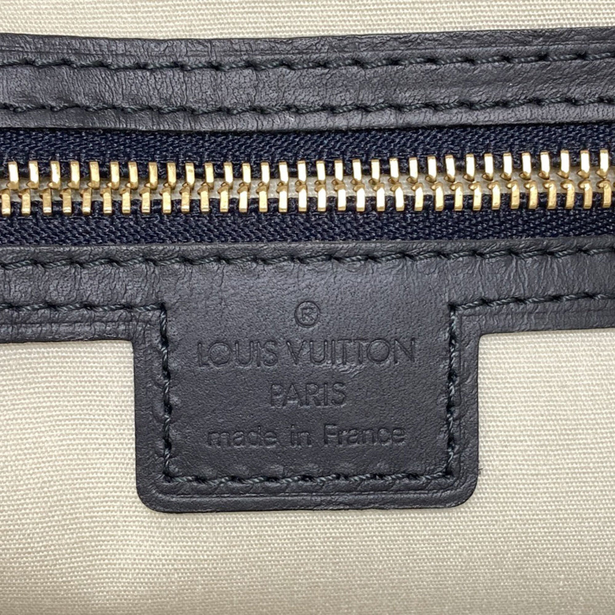 Louis Vuitton Navy Monogram Boston Bag (Pre-Owned)