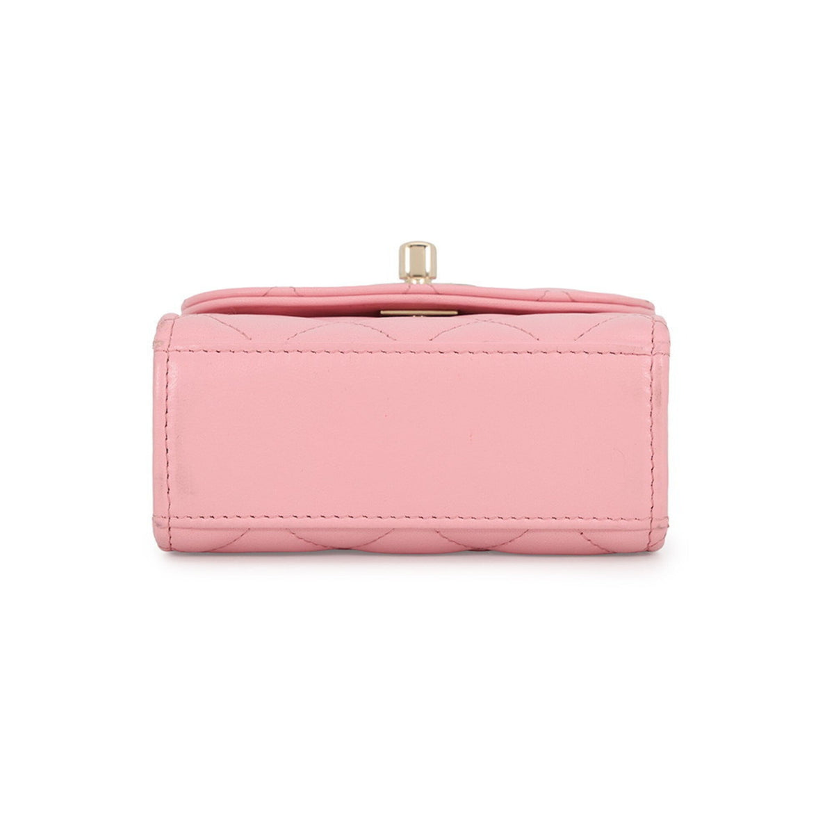 Chanel Matelasse Pink Leather Handbag (Pre-Owned)