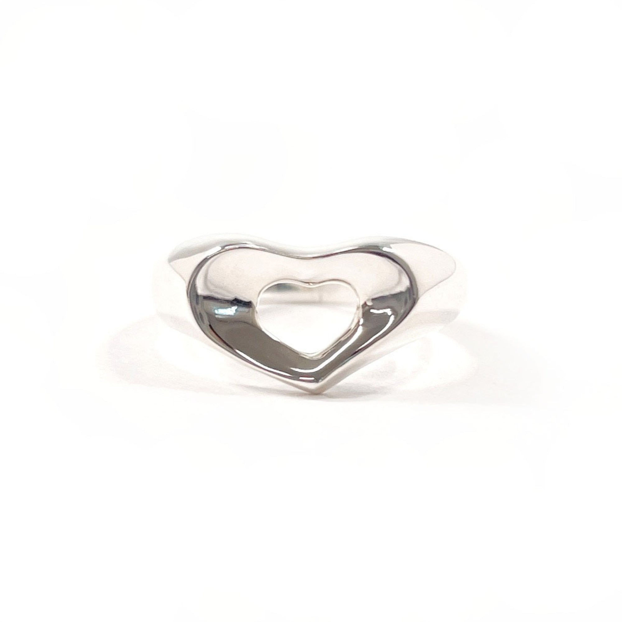 Tiffany Silver Silver 925 Band Ring (Pre-Owned)