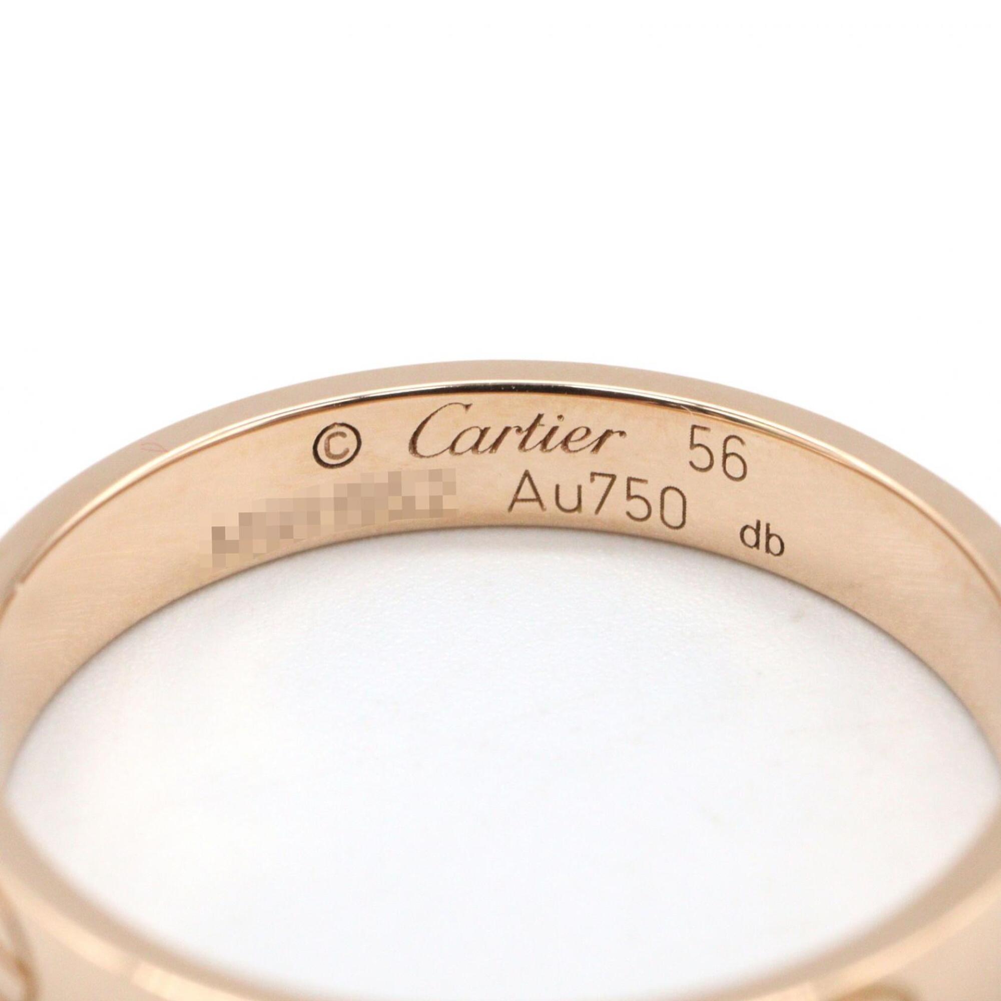 Cartier Gold Pink Gold (18K) Band Ring (Pre-Owned)