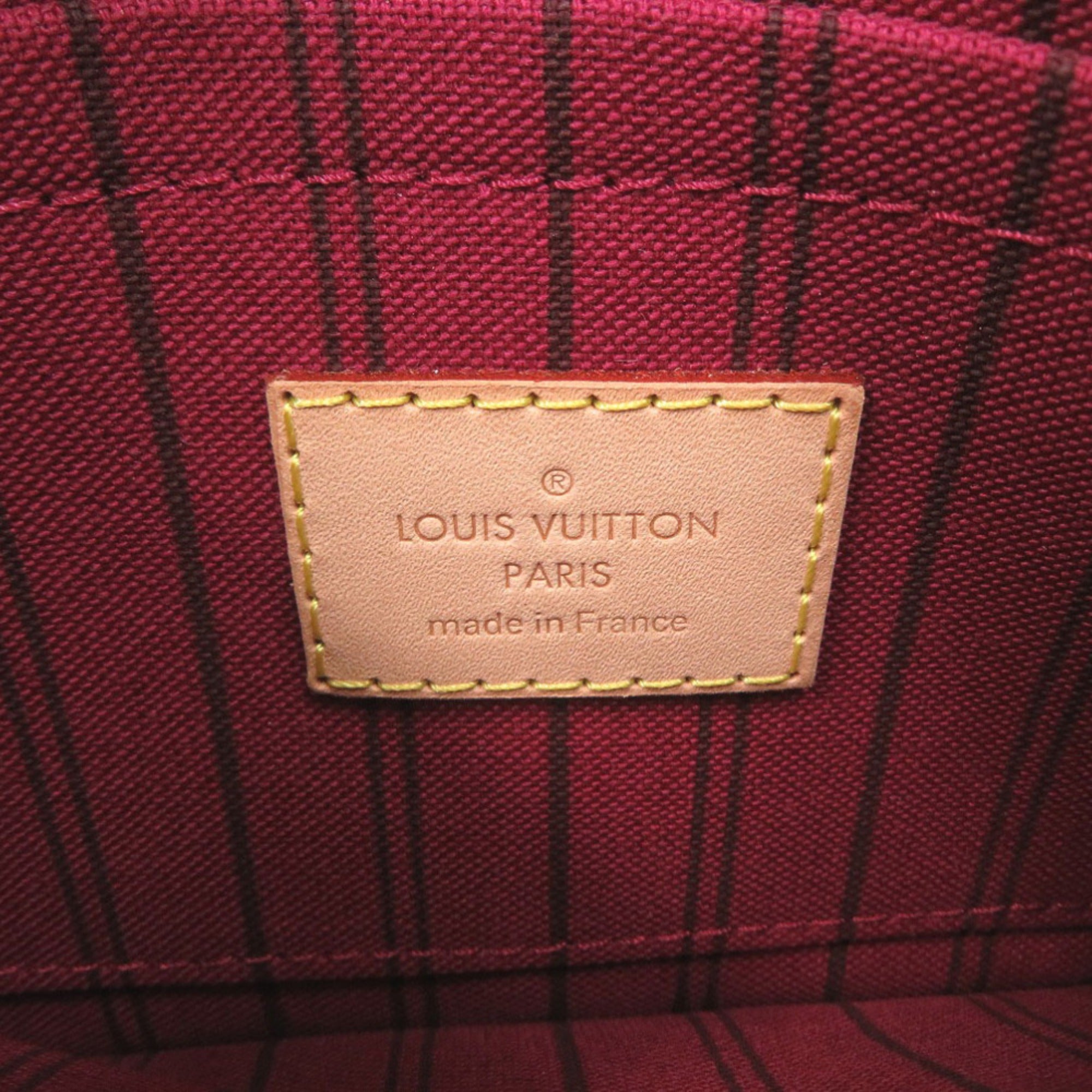 Louis Vuitton Fuchsia Monogram Monogram Handbag Pouch (Pre-Owned)