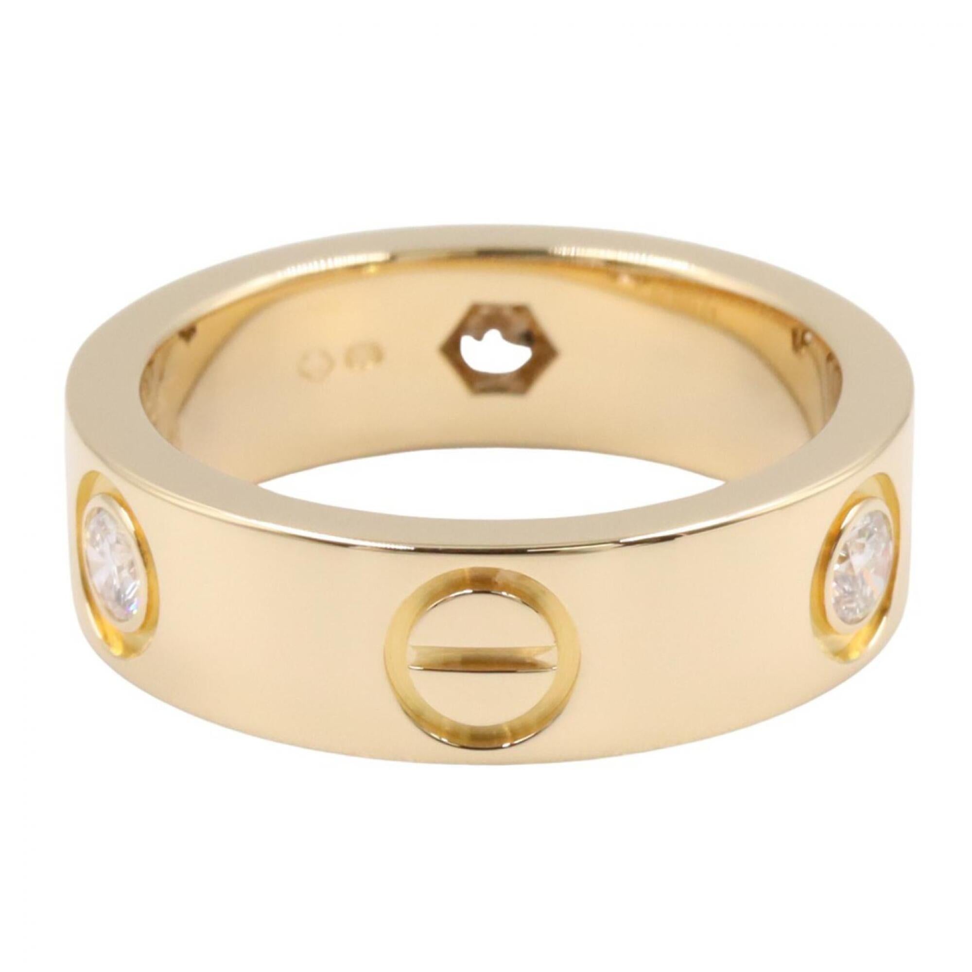 Cartier Gold Clear Yellow Gold (18K) Band Ring (Pre-Owned)