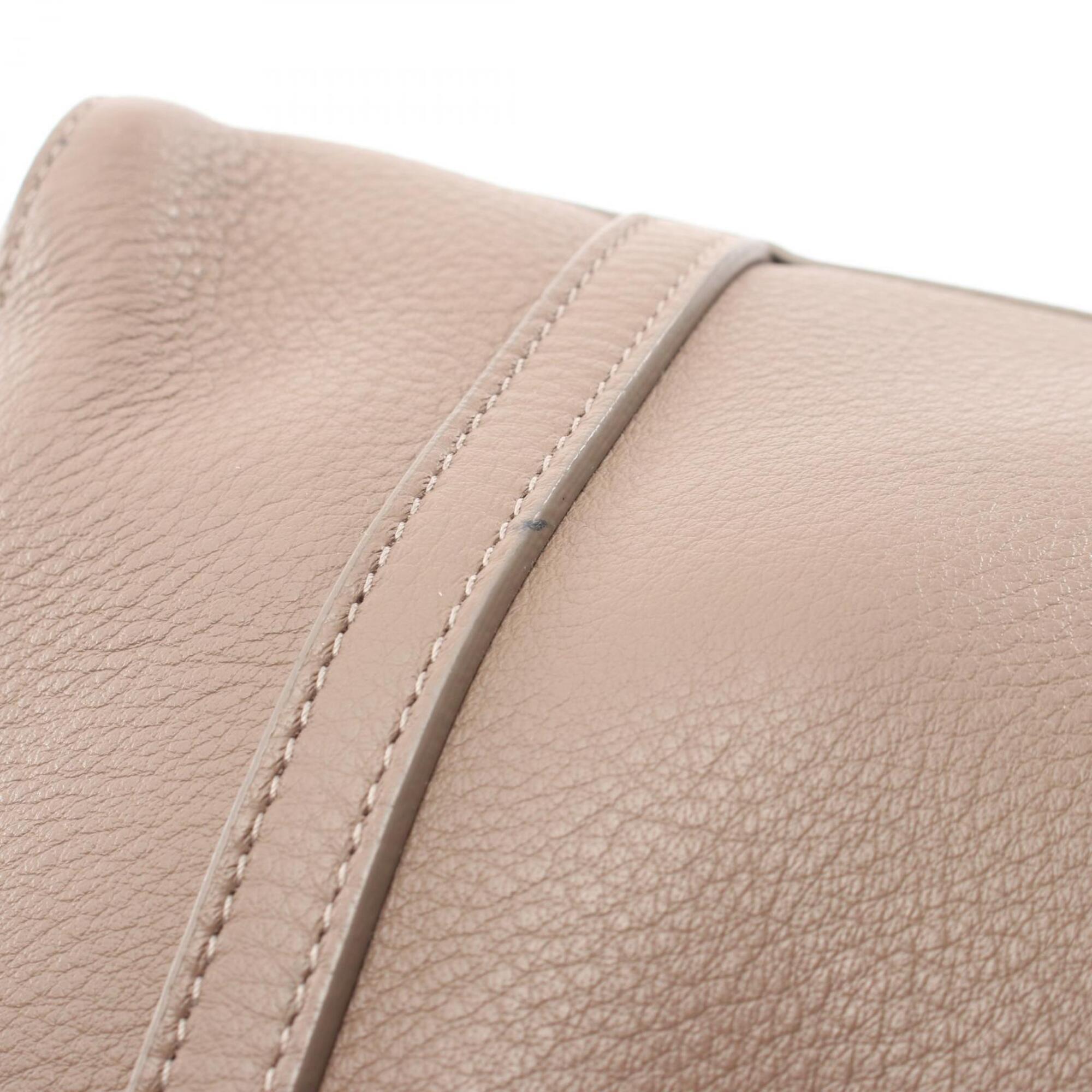 Balenciaga Beige Leather Handbag Tote Bag (Pre-Owned)