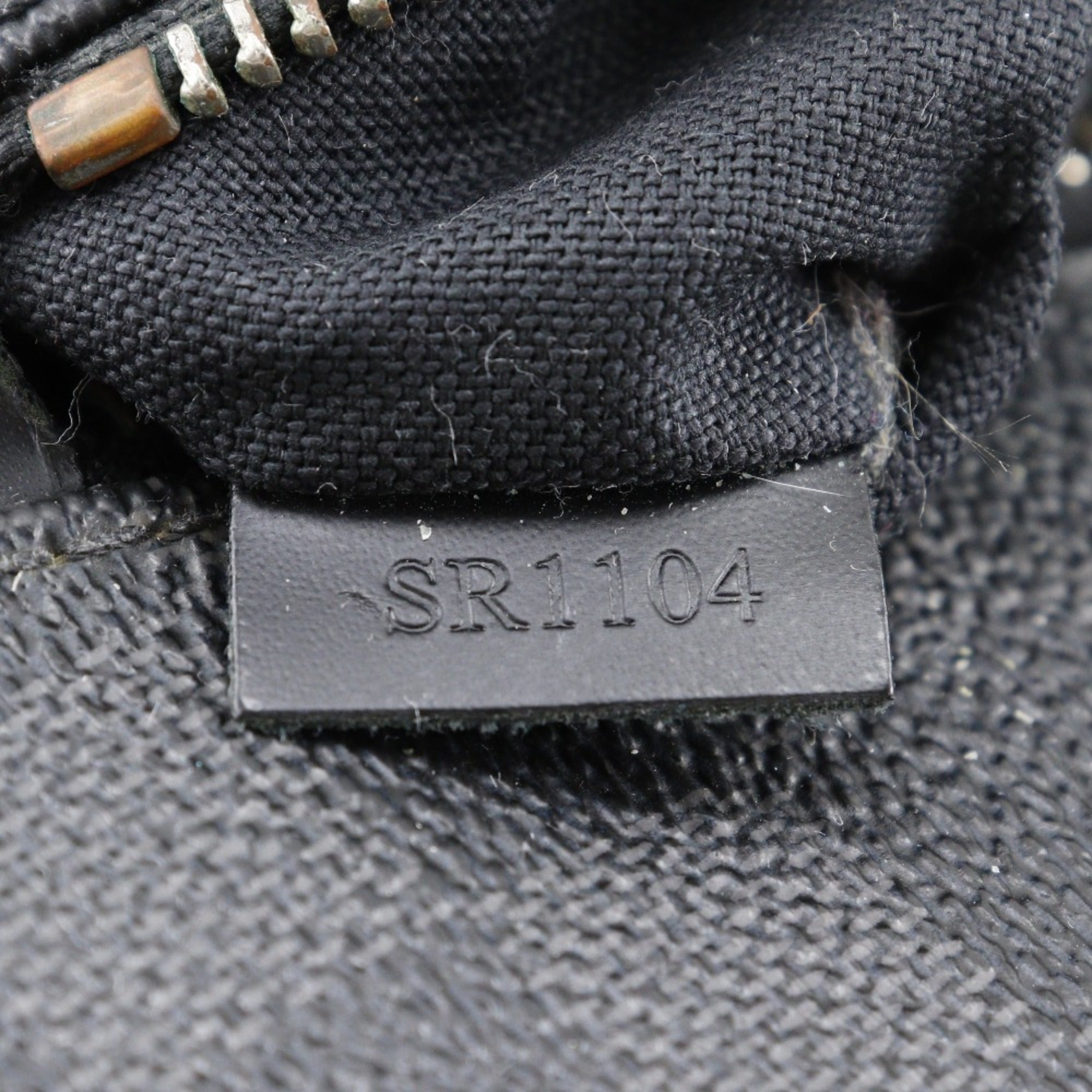 Louis Vuitton Black Damier Graphite Canvas Shoulder Bag (Pre-Owned)