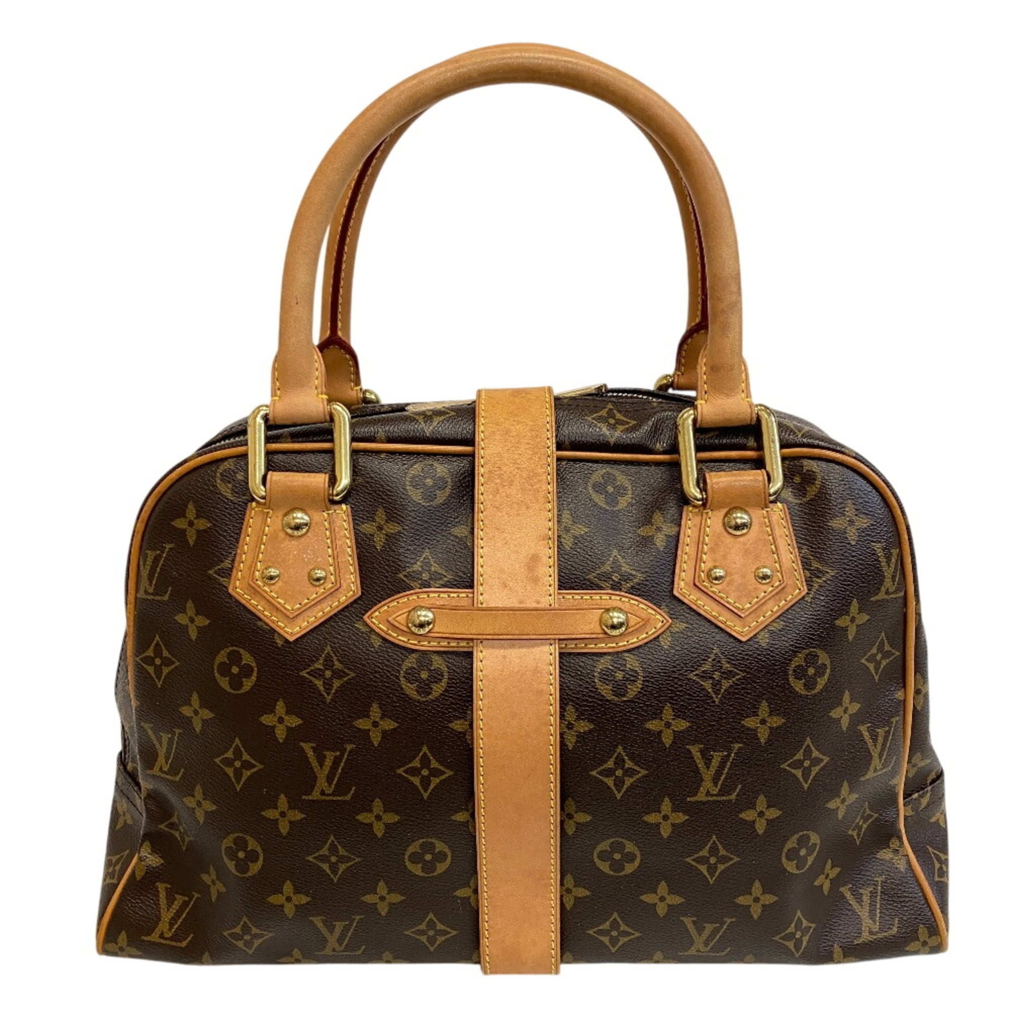 Louis Vuitton Brown Monogram Monogram Leather Handbag (Pre-Owned)