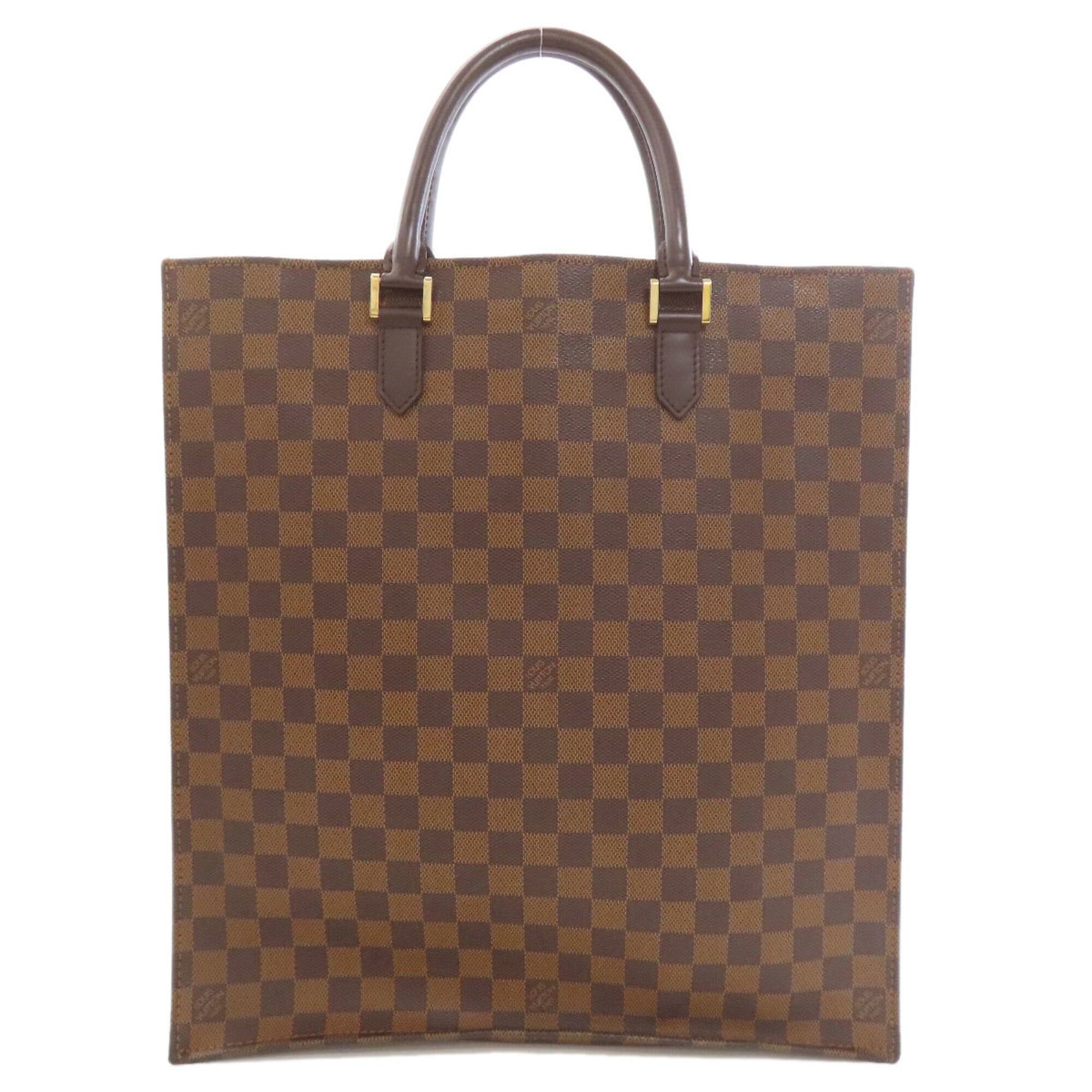 Louis Vuitton Damier Canvas Ebene Damier Canvas Tote Bag (Pre-Owned)