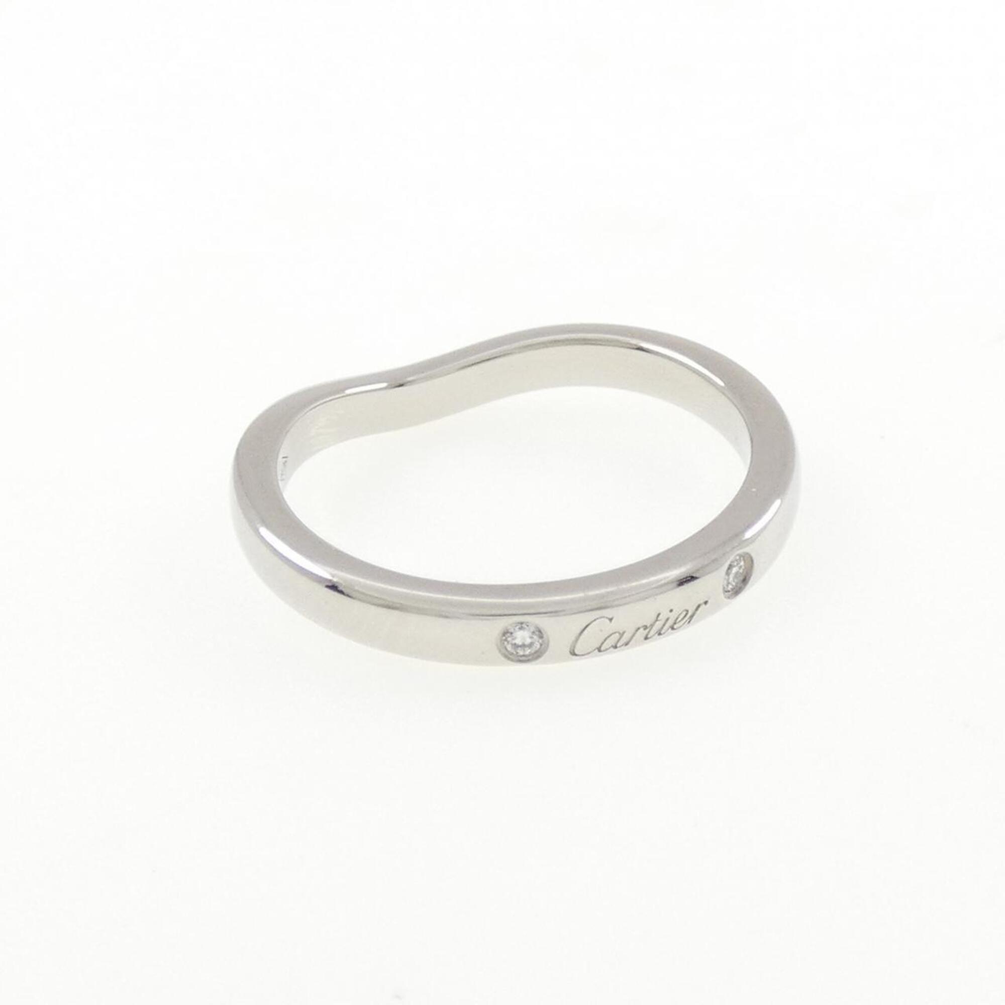 Cartier Platinum 950 Band Ring (Pre-Owned)
