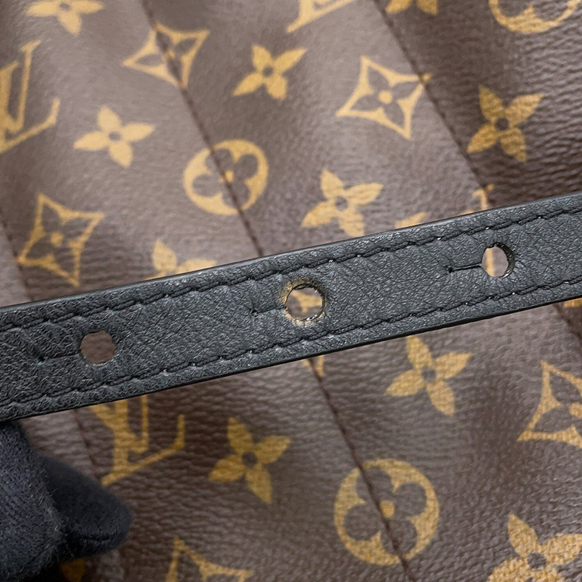 Louis Vuitton Noir Monogram Backpack (Pre-Owned)