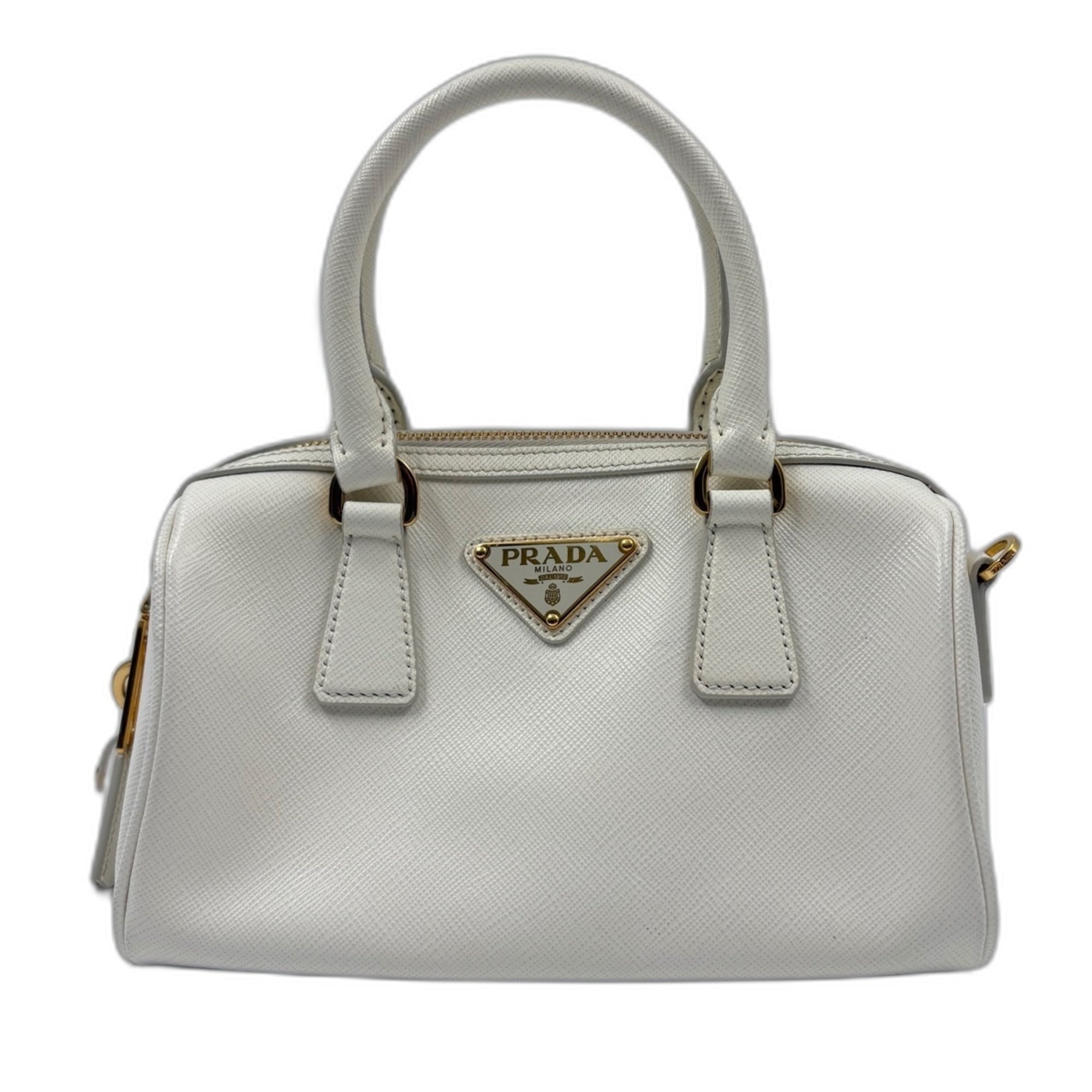Prada White Handbag (Pre-Owned)