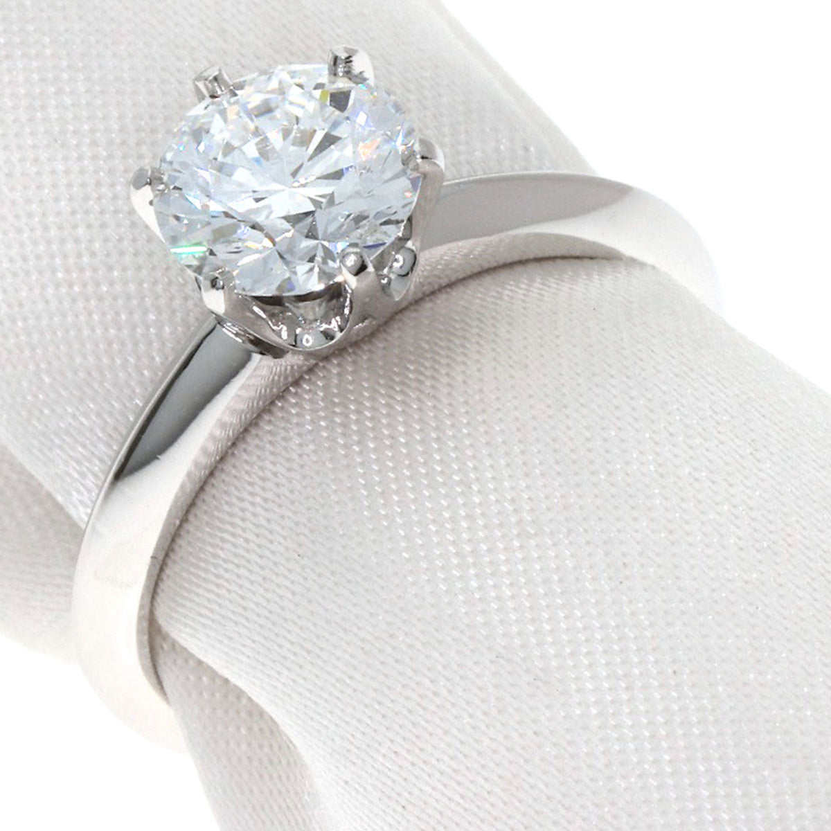 Tiffany Platinum 950 Band Ring (Pre-Owned)