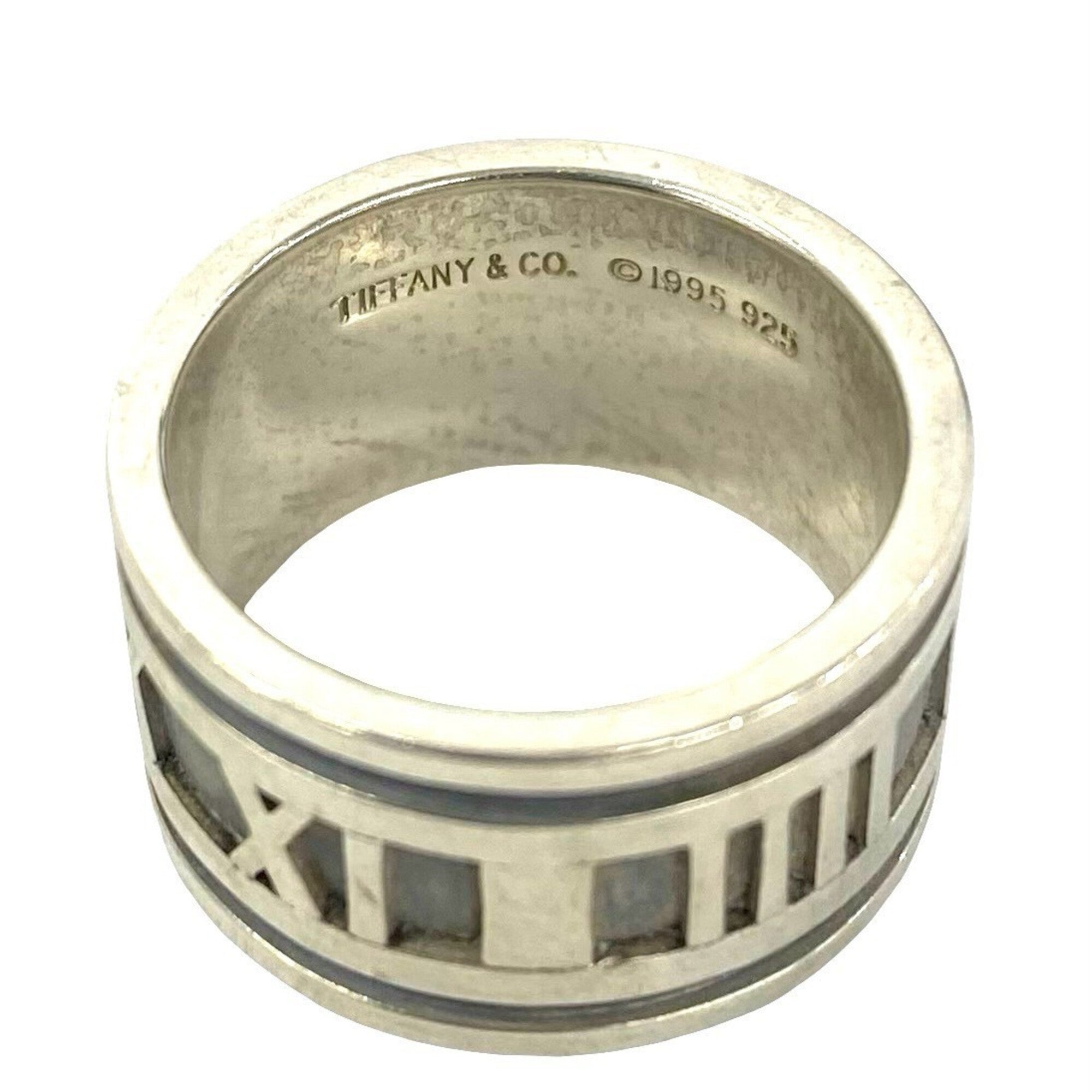 Tiffany Silver Silver 925 Band Ring (Pre-Owned)