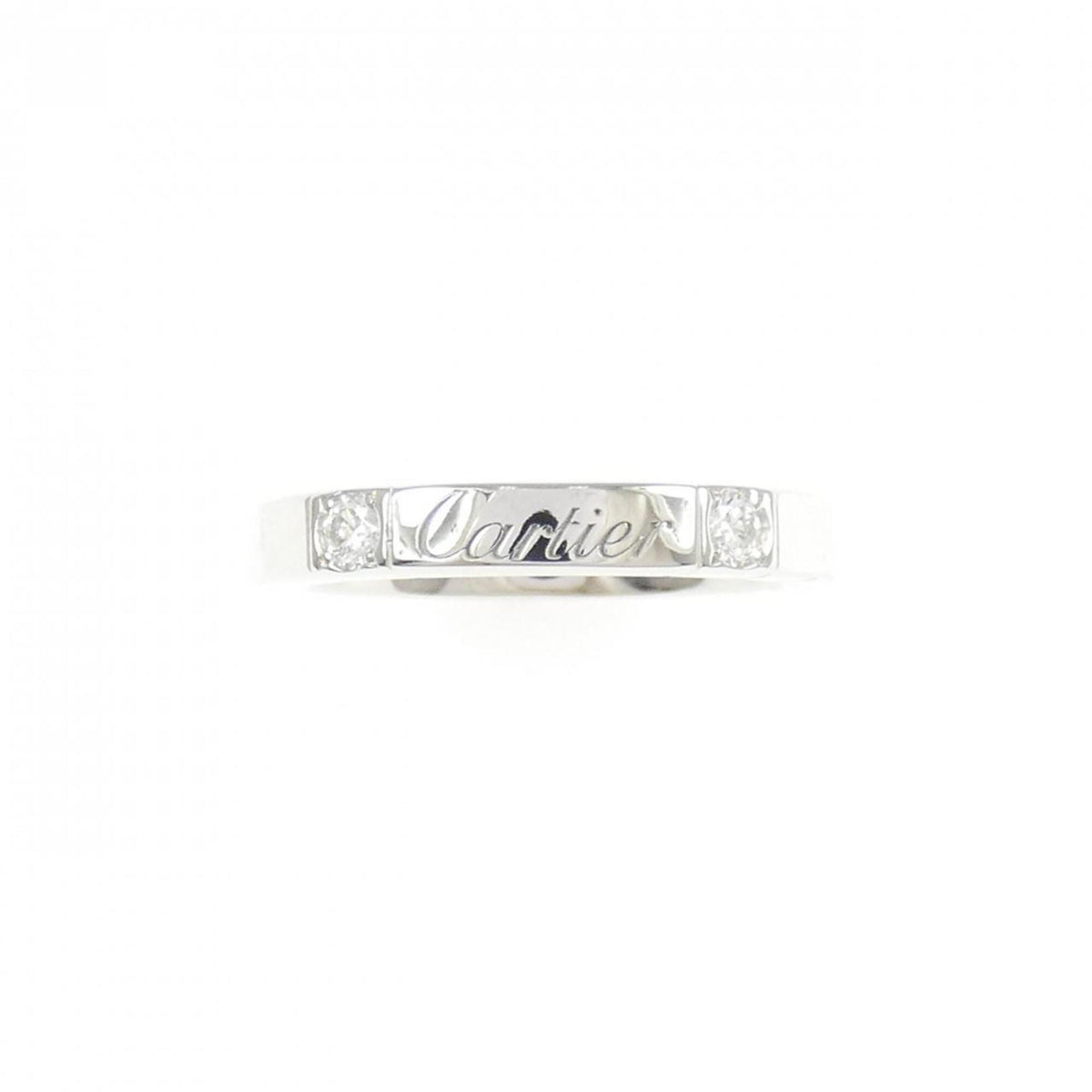 Cartier White Gold White Gold (18K) Band Ring (Pre-Owned)