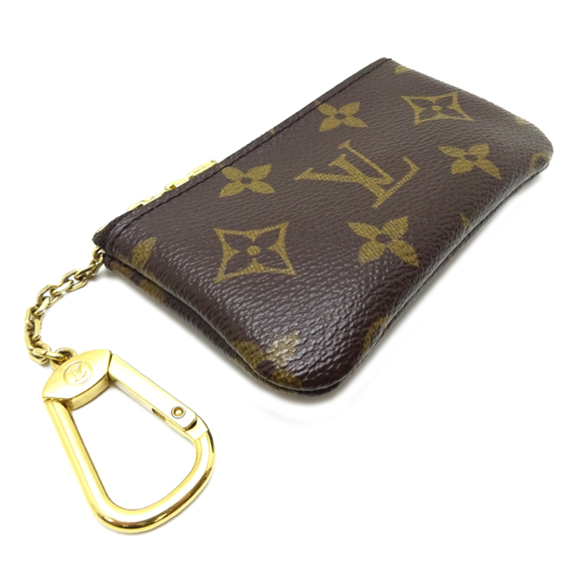 Louis Vuitton Brown Monogram Coin Purse/Coin Case (Pre-Owned)