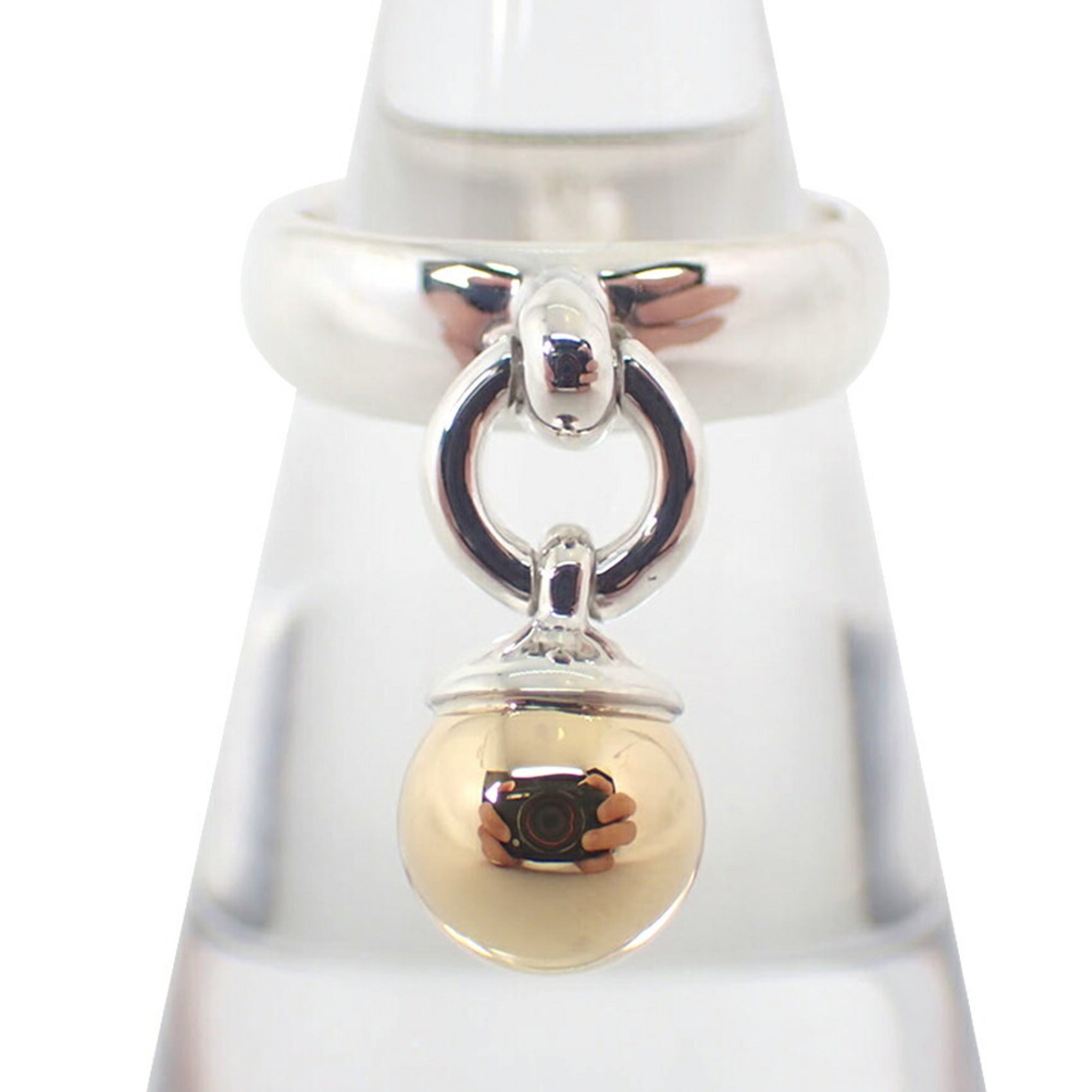 Tiffany Yellow Gold (18K) Sterling Silver 925 Band Ring (Pre-Owned)