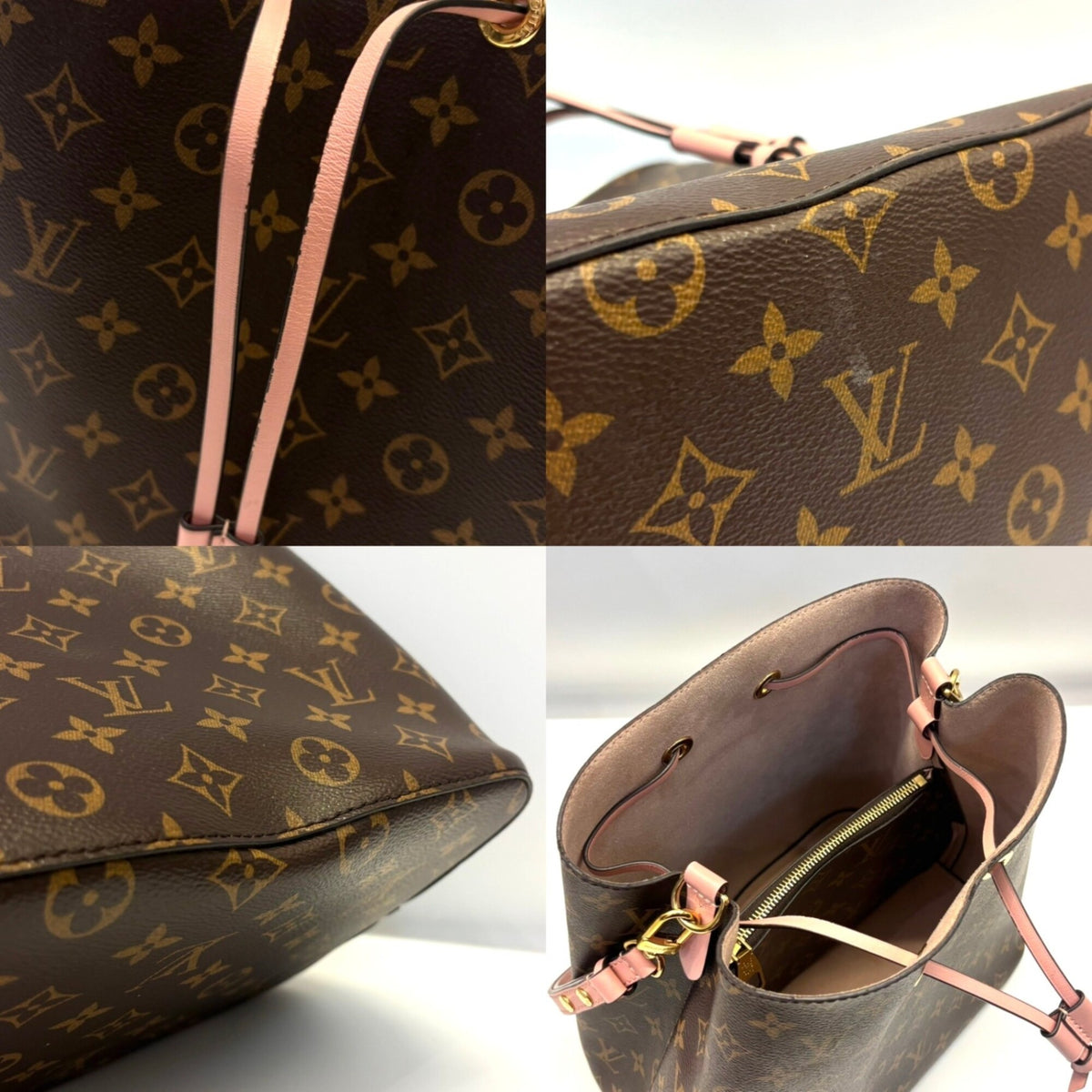 Louis Vuitton Monogram Pink Rose Poudre Monogram Shoulder Bag (Pre-Owned)