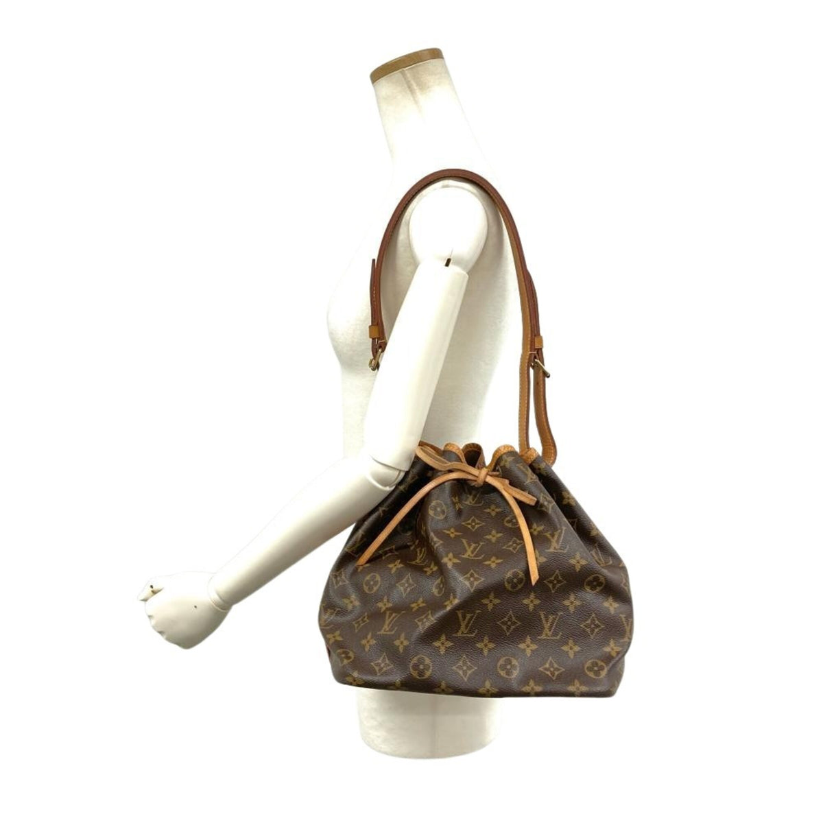 Louis Vuitton Brown Monogram Shoulder Bag (Pre-Owned)