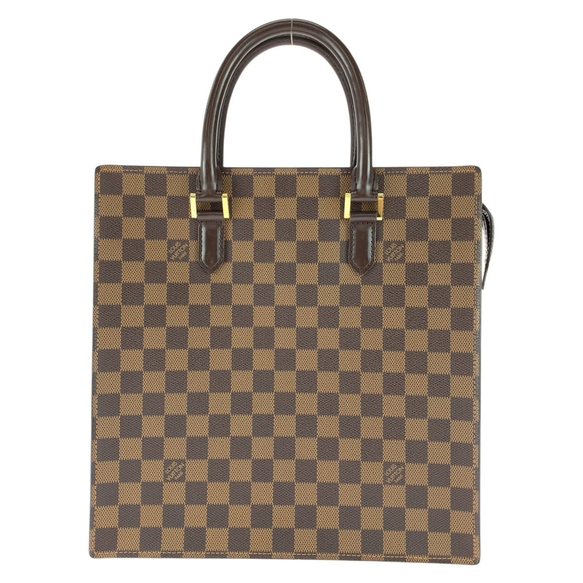 Louis Vuitton Brown Damier Canvas Pvc Handbag Tote Bag (Pre-Owned)