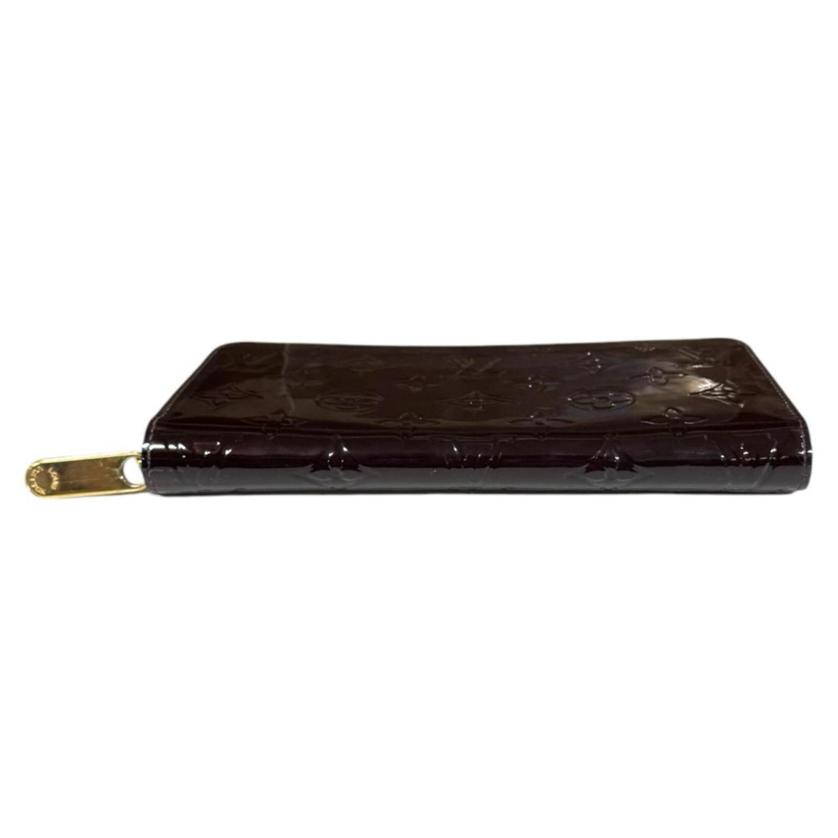 Louis Vuitton Monogram Vernis Amarante Purple Monogram Vernis Long Wallet (Bi-Fold) (Pre-Owned)