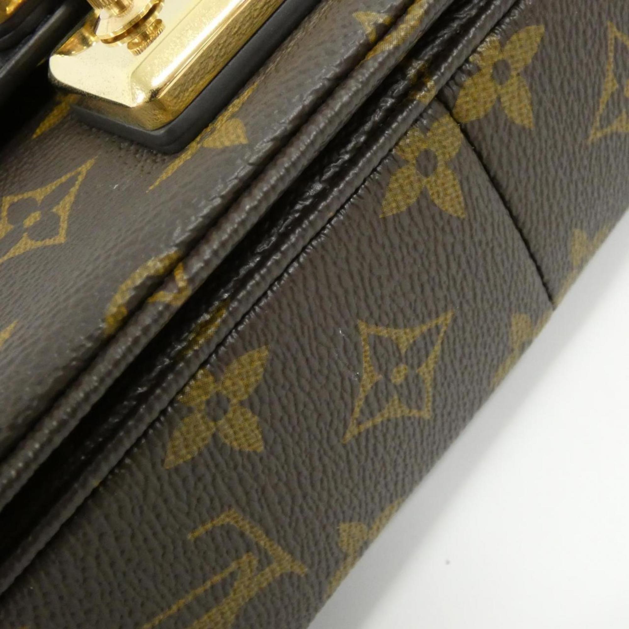 Louis Vuitton Monogram Black Marron Monogram Monogram Shoulder Bag (Pre-Owned)