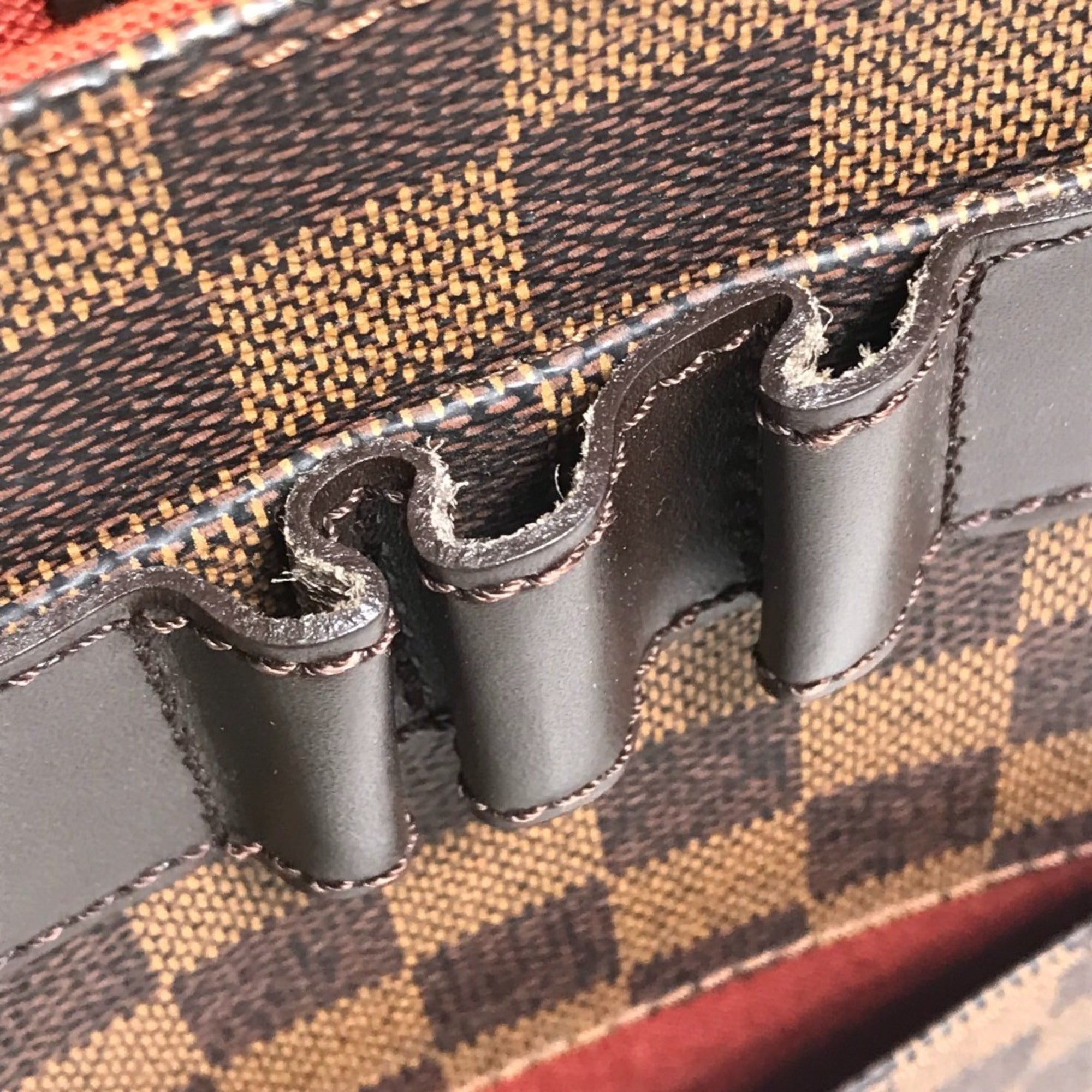 Louis Vuitton Brown Damier Canvas Ebene Damier Canvas Pochette Shoulder Bag (Pre-Owned)