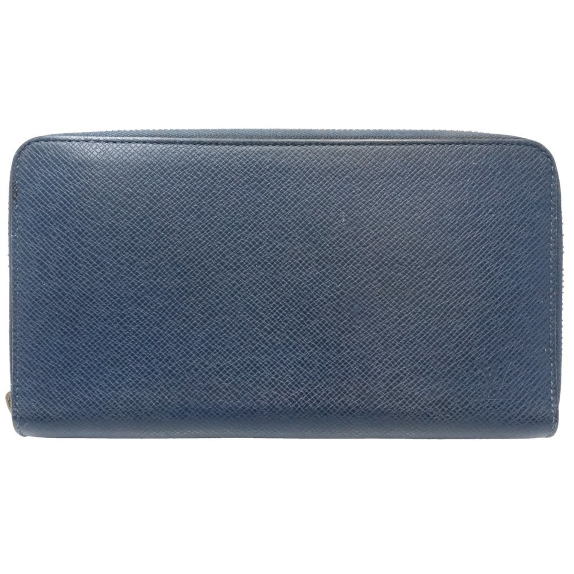 Louis Vuitton Ocean Leather Long Wallet (Bi-Fold) (Pre-Owned)