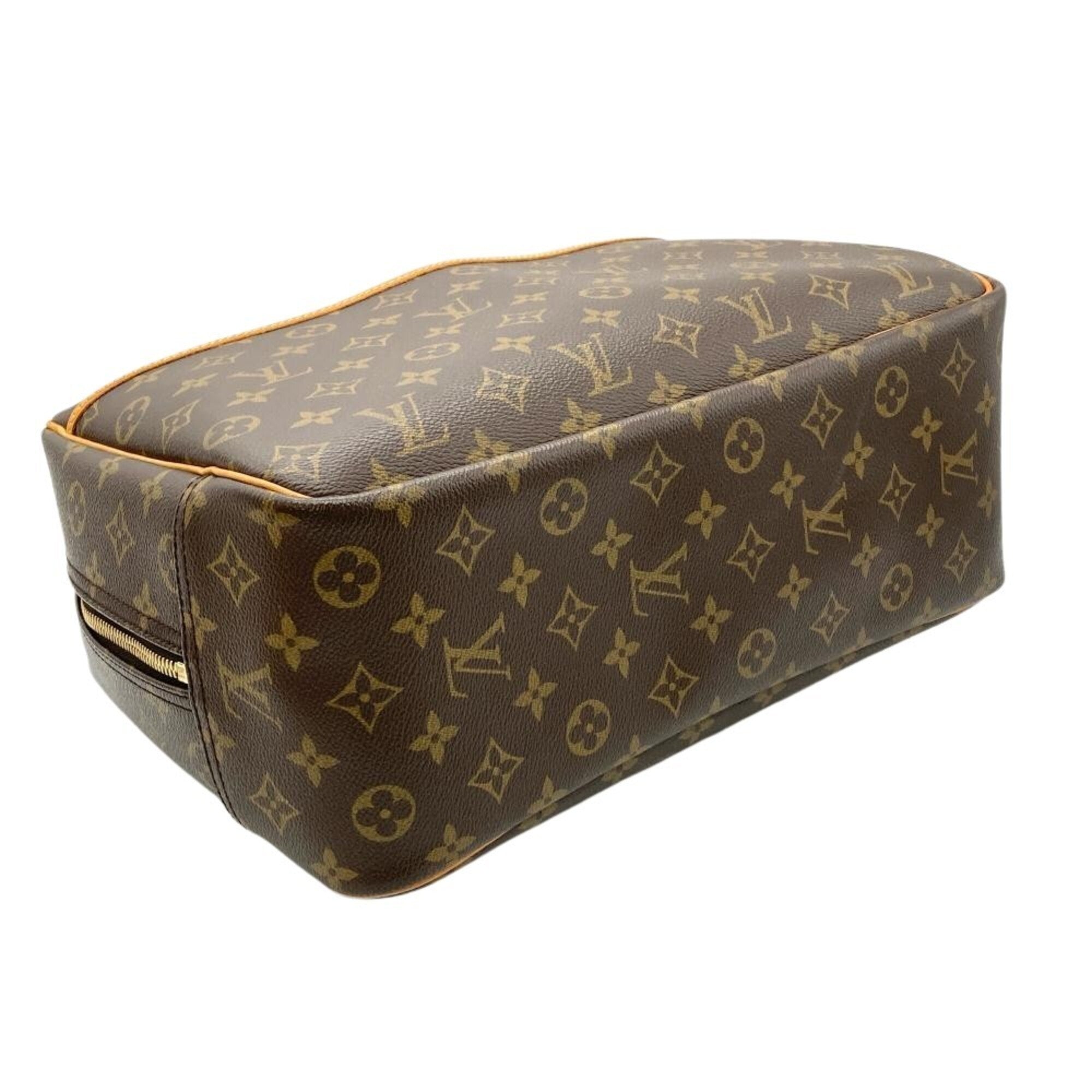 Louis Vuitton Brown Monogram Canvas Handbag (Pre-Owned)
