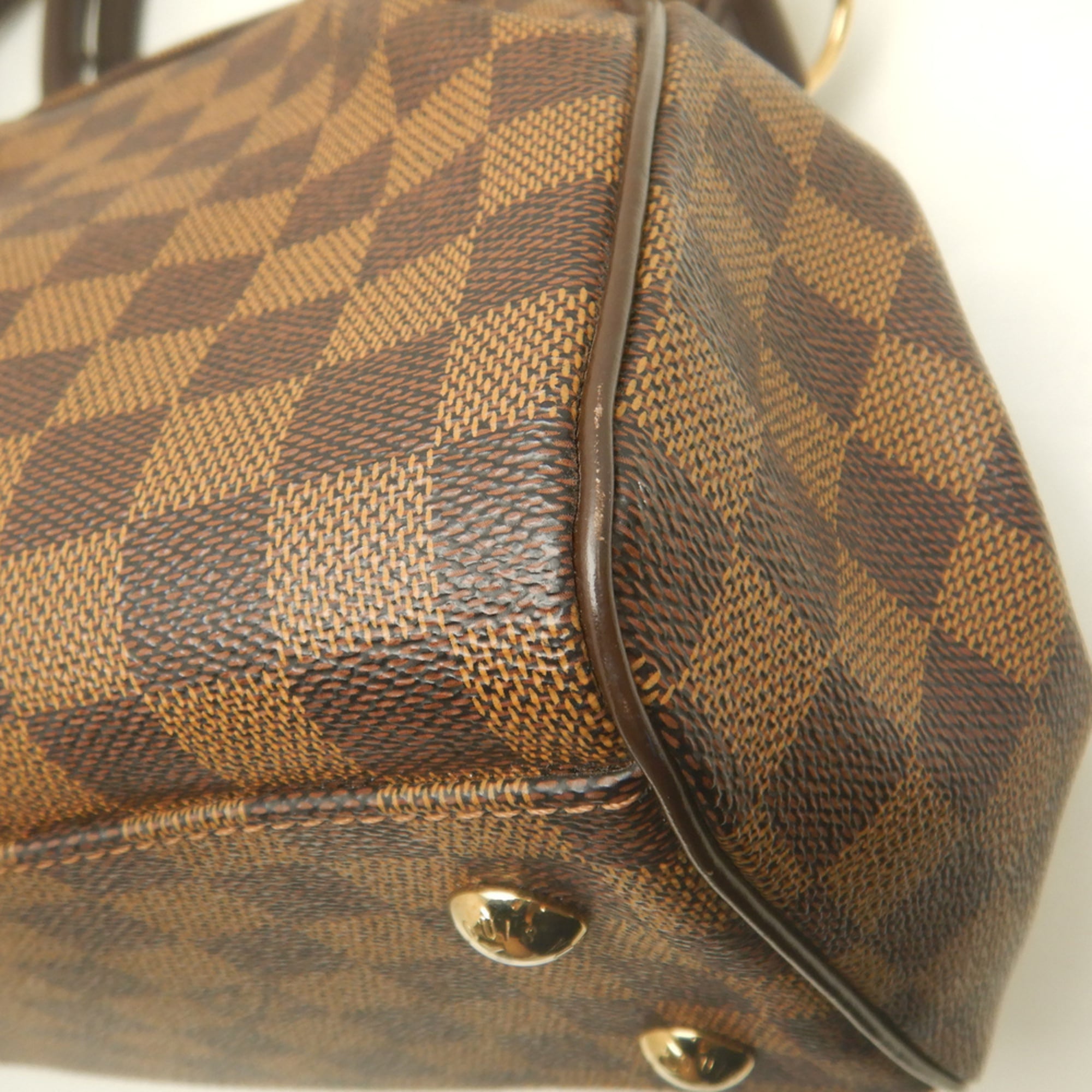 Louis Vuitton Brown Ebene Damier Canvas Handbag (Pre-Owned)