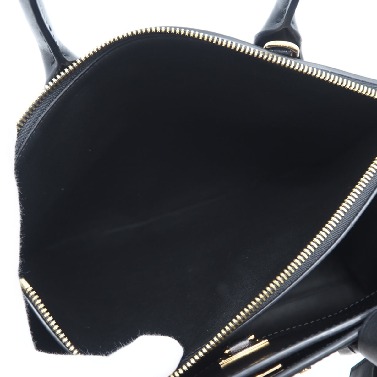 Louis Vuitton Black Noir Leather Handbag (Pre-Owned)