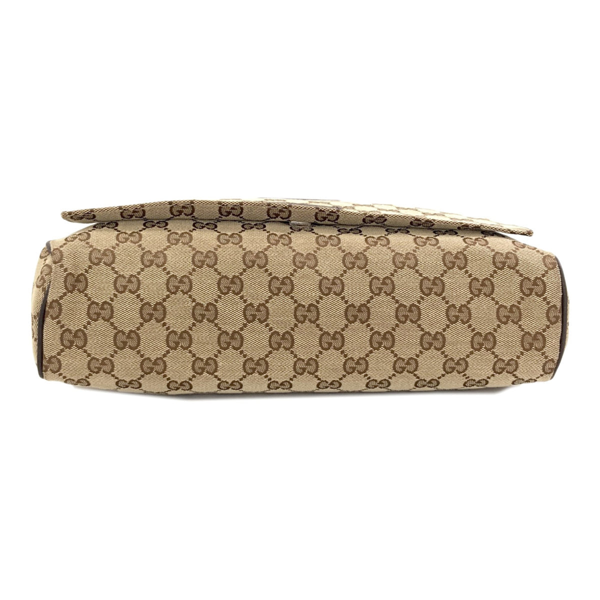 Gucci Brown Canvas Shoulder Bag (Pre-Owned)