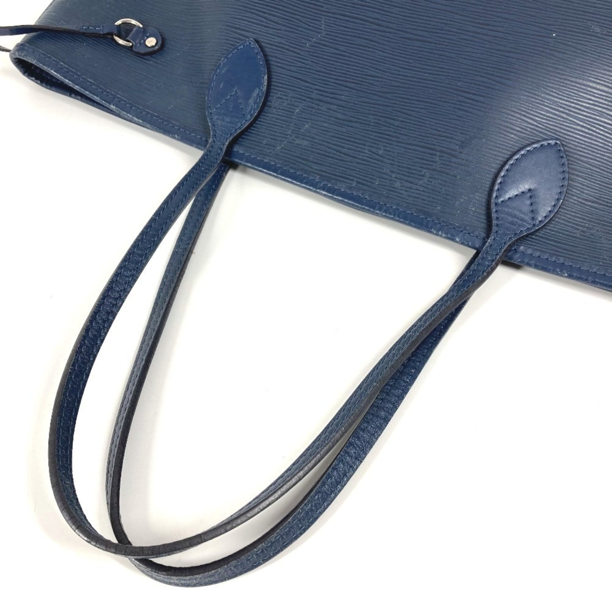 Louis Vuitton Epi Navy Epi Leather Shoulder Bag Tote Bag (Pre-Owned)
