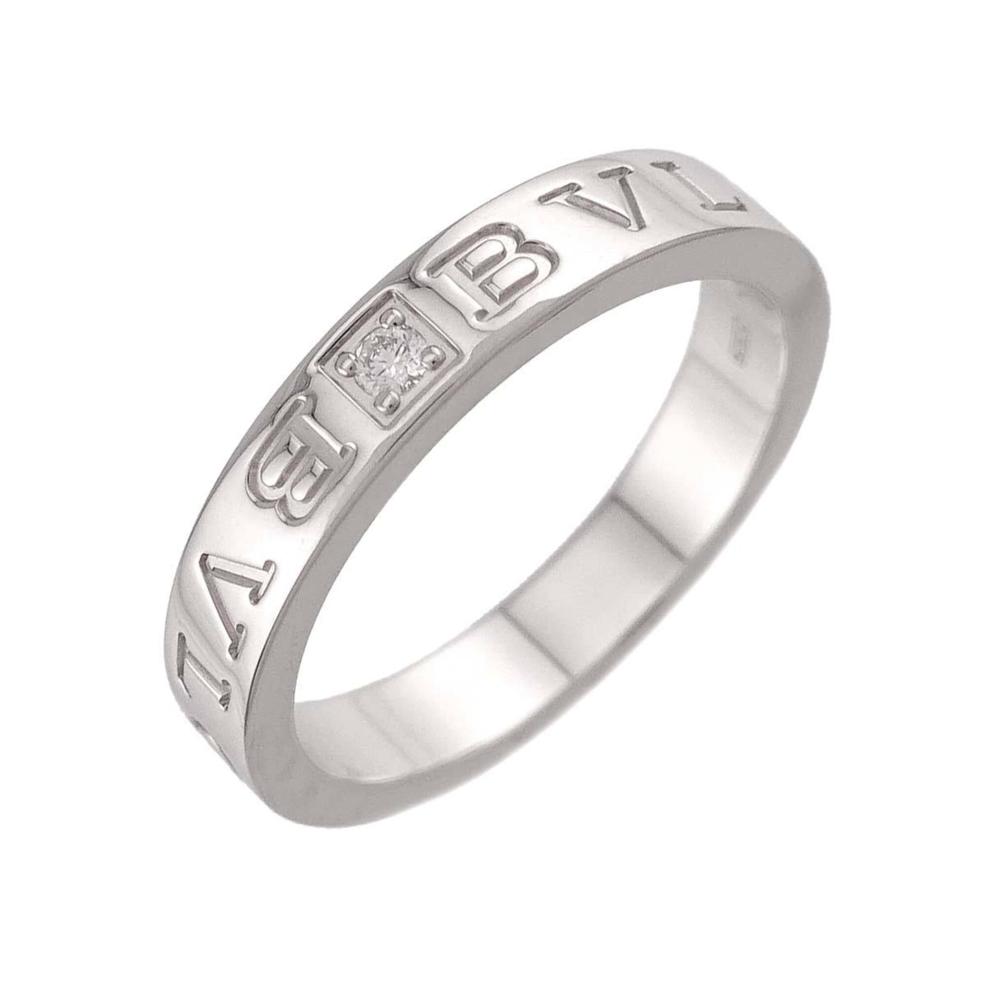 Bvlgari White Gold (18K) Band Ring (Pre-Owned)