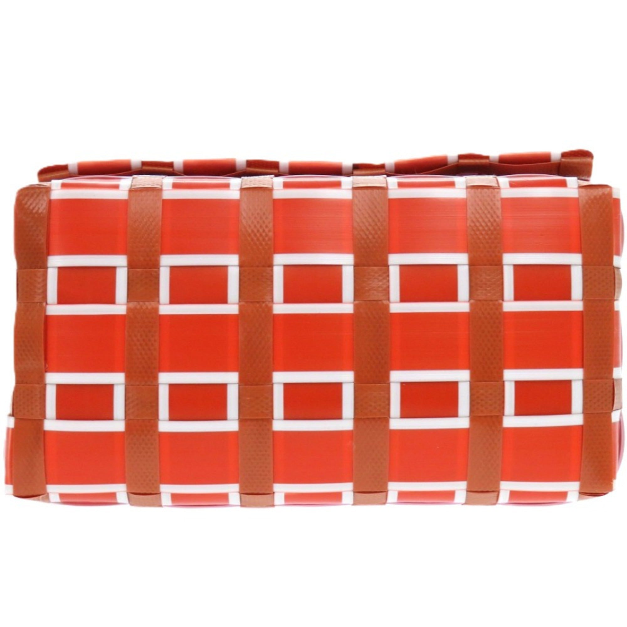 Marni Pink Red Color Polypropylene Tote Bag (Pre-Owned)