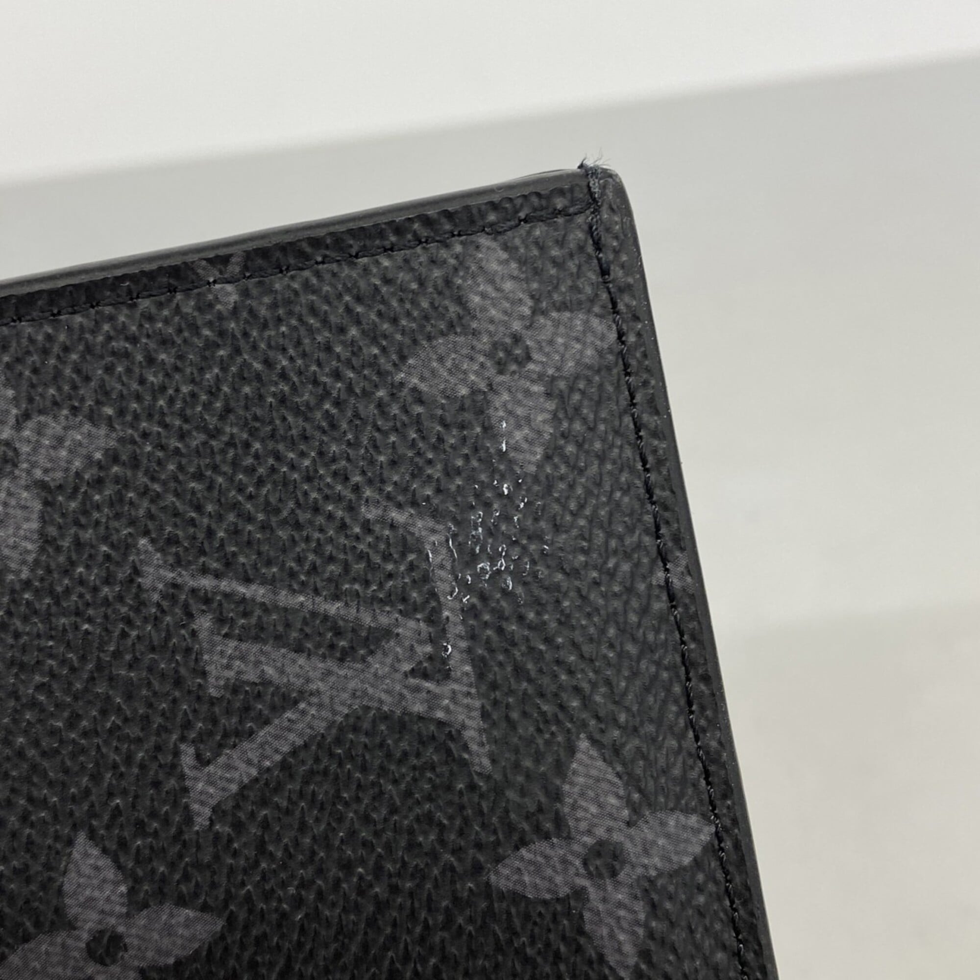 Louis Vuitton Black Coin Purse/Coin Case (Pre-Owned)