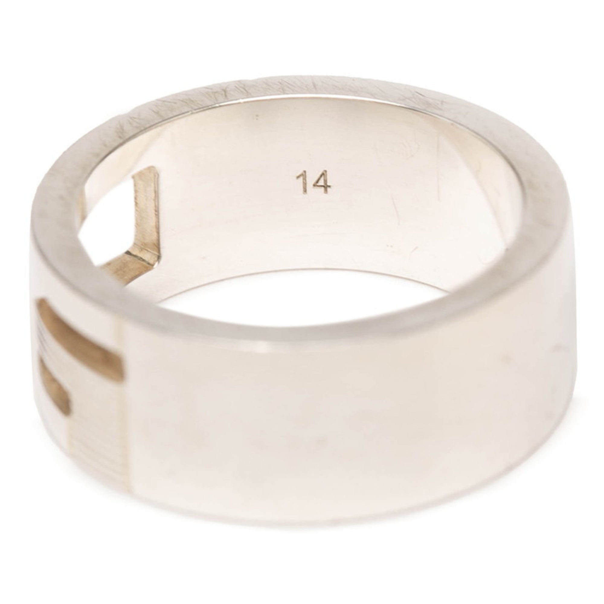 Gucci Silver 925 Band Ring (Pre-Owned)