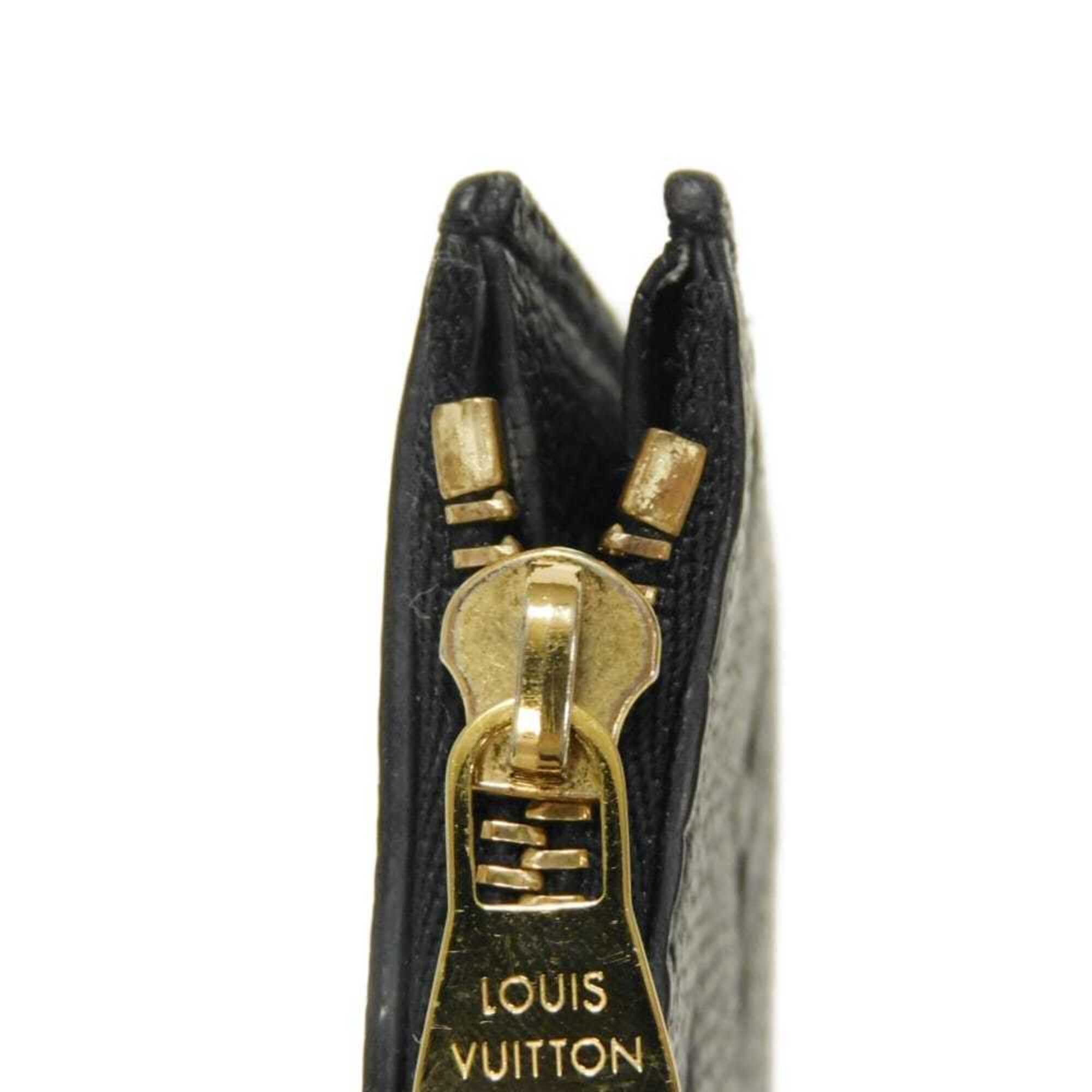 Louis Vuitton Black Noir Monogram Empreinte Leather Coin Purse/Coin Case (Pre-Owned)