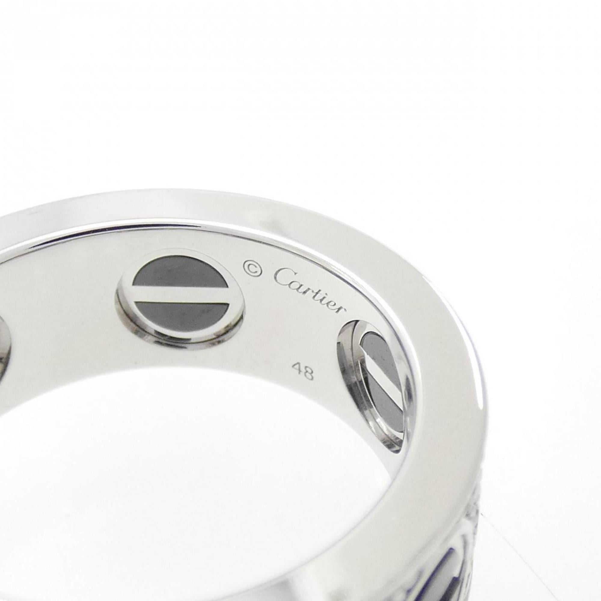 Cartier White Gold White Gold (18K) Band Ring (Pre-Owned)